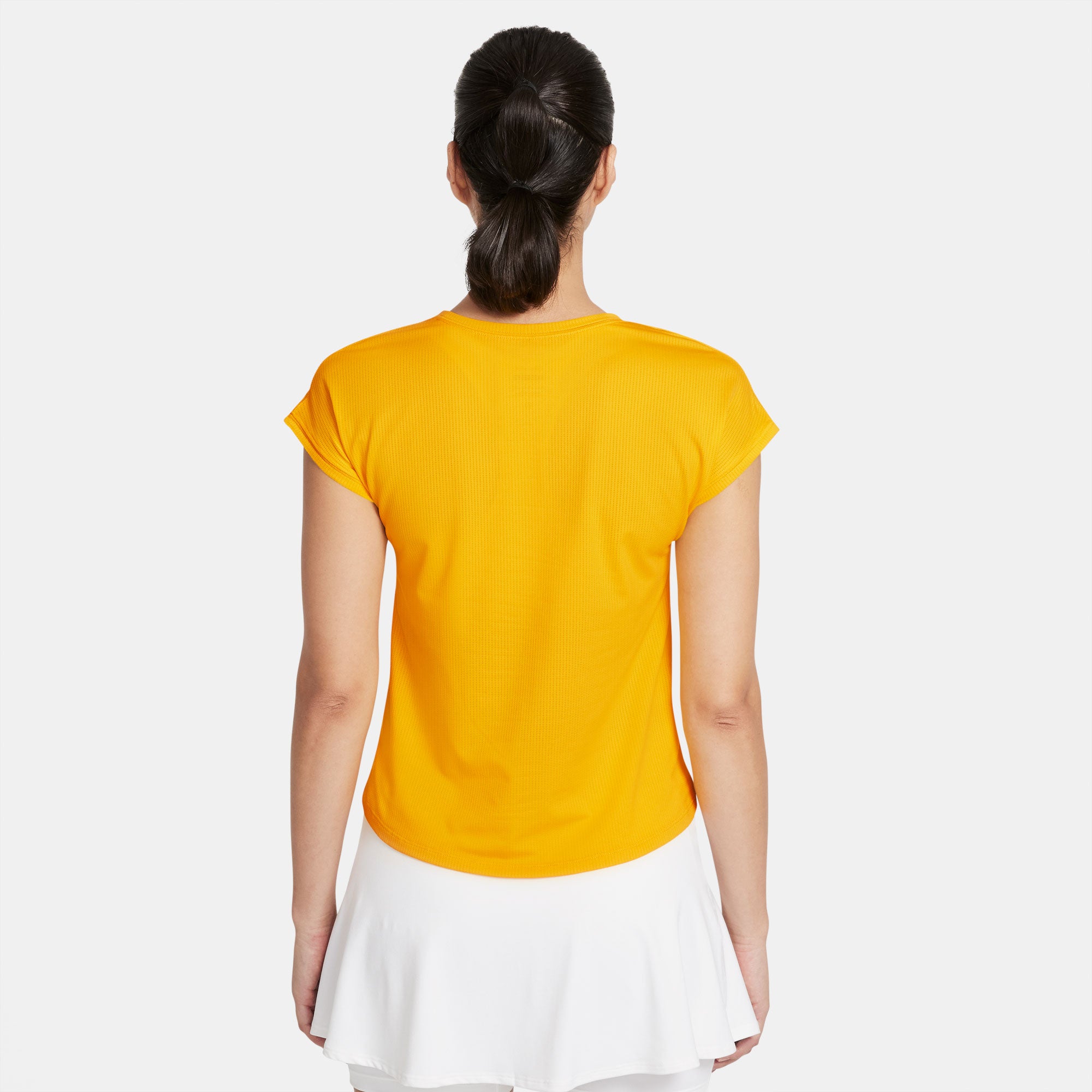 Nike Dri-FIT Victory Women's Tennis Shirt Yellow (2)