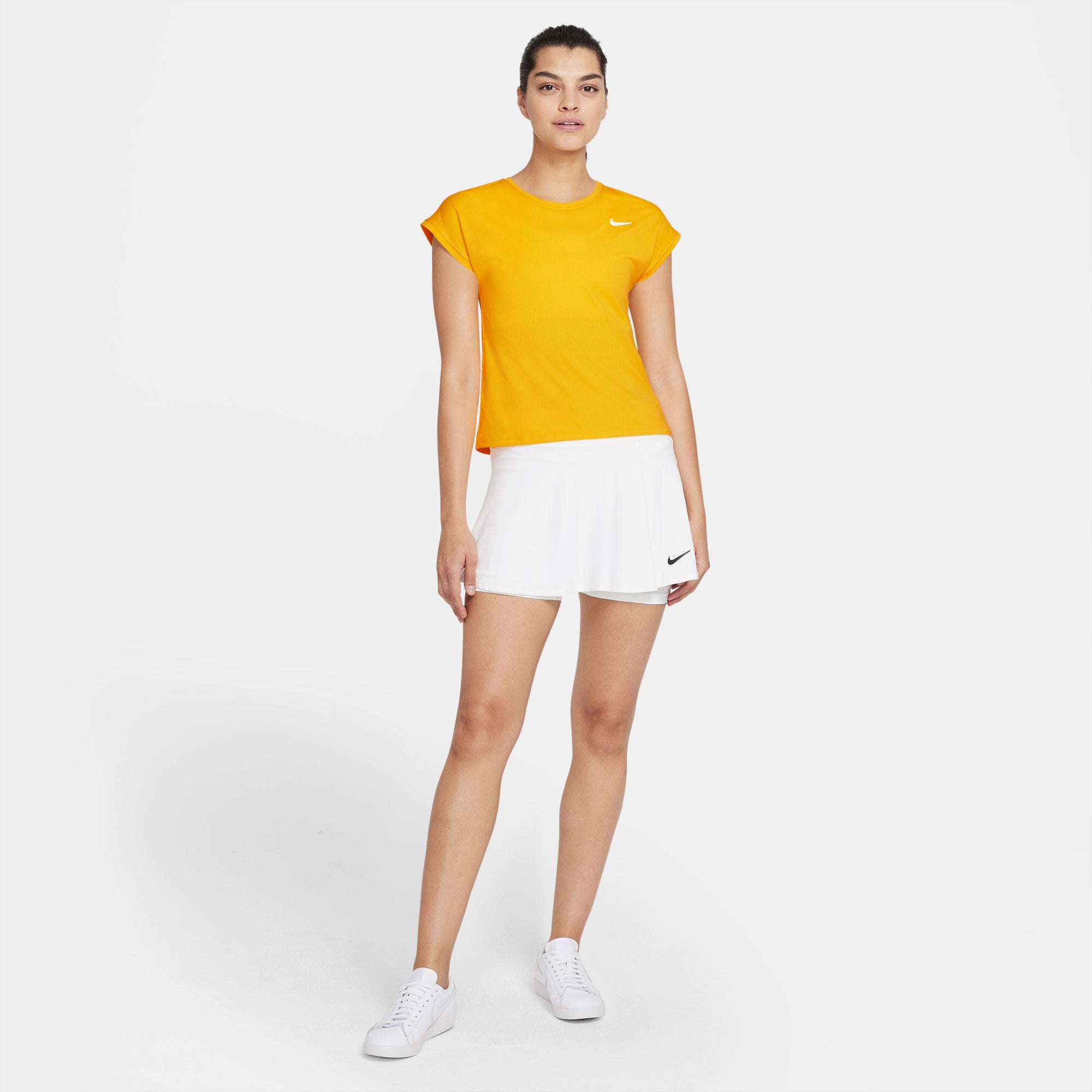 Nike Dri-FIT Victory Women's Tennis Shirt Yellow (3)