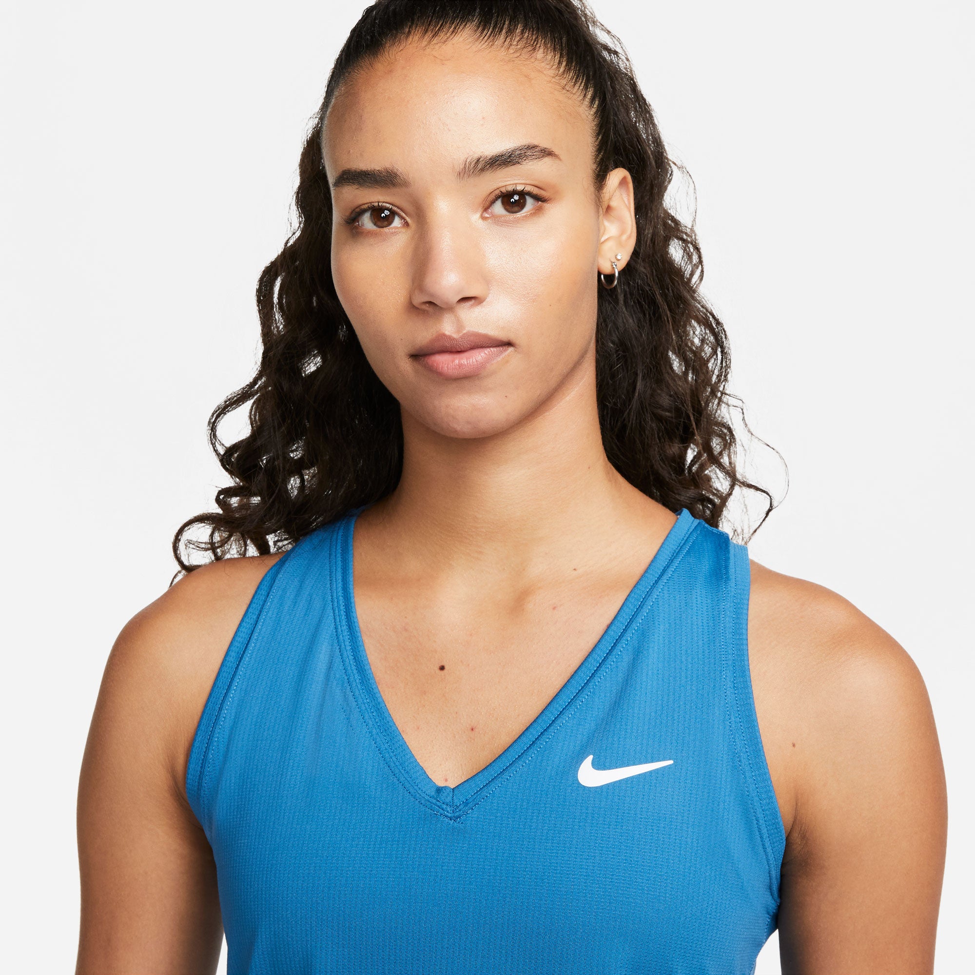 Nike Dri-FIT Victory Women's Tennis Tank Blue (4)