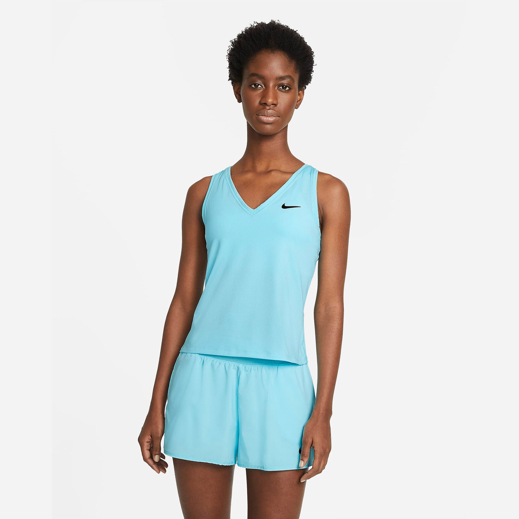 Nike Dri-FIT Victory Women's Tennis Tank Blue (1)