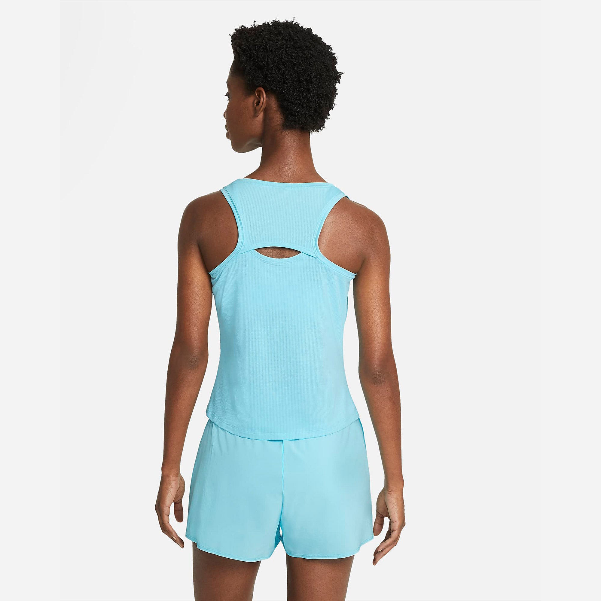Nike Dri-FIT Victory Women's Tennis Tank Blue (2)