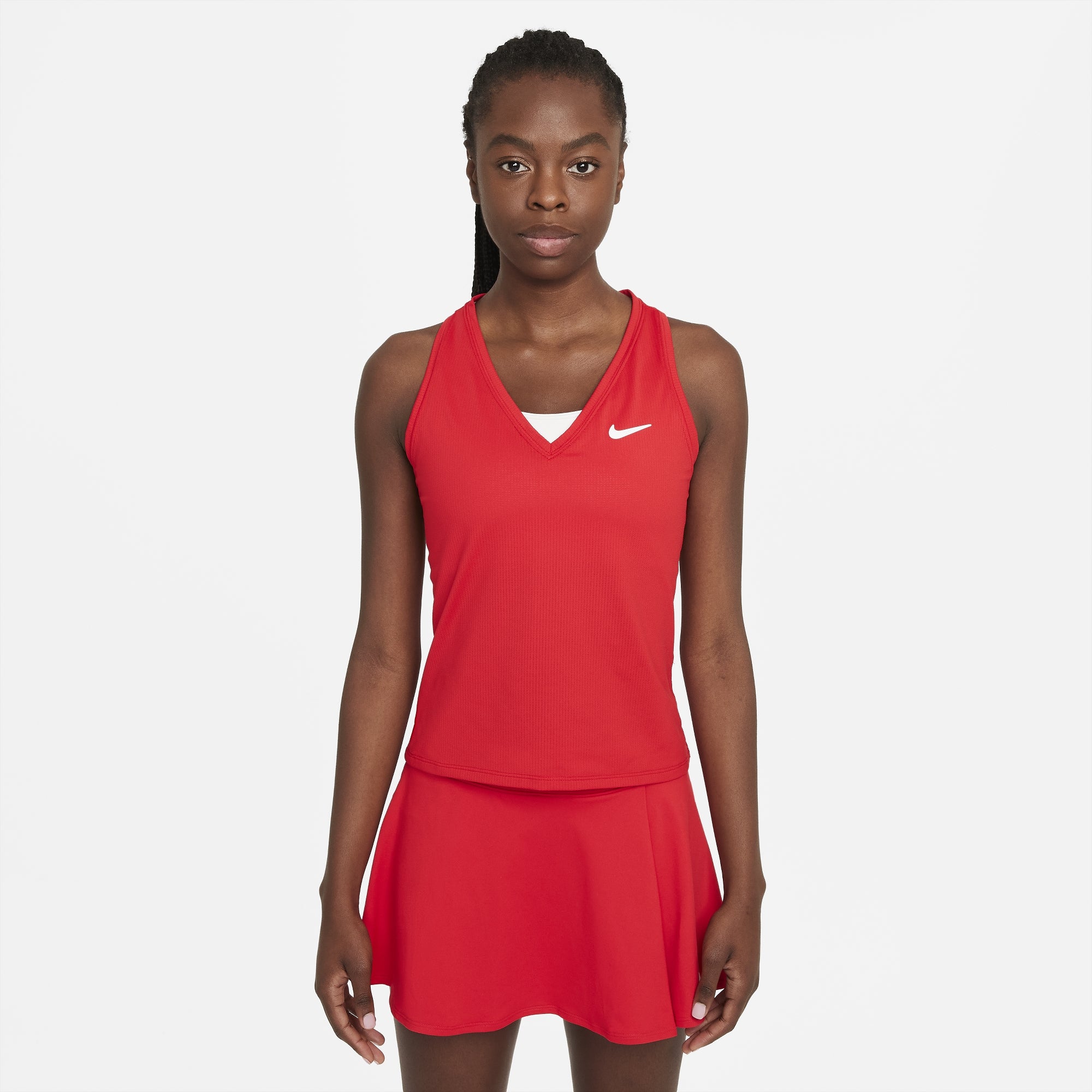 Nike Dri-FIT Victory Women's Tennis Tank Red (1)