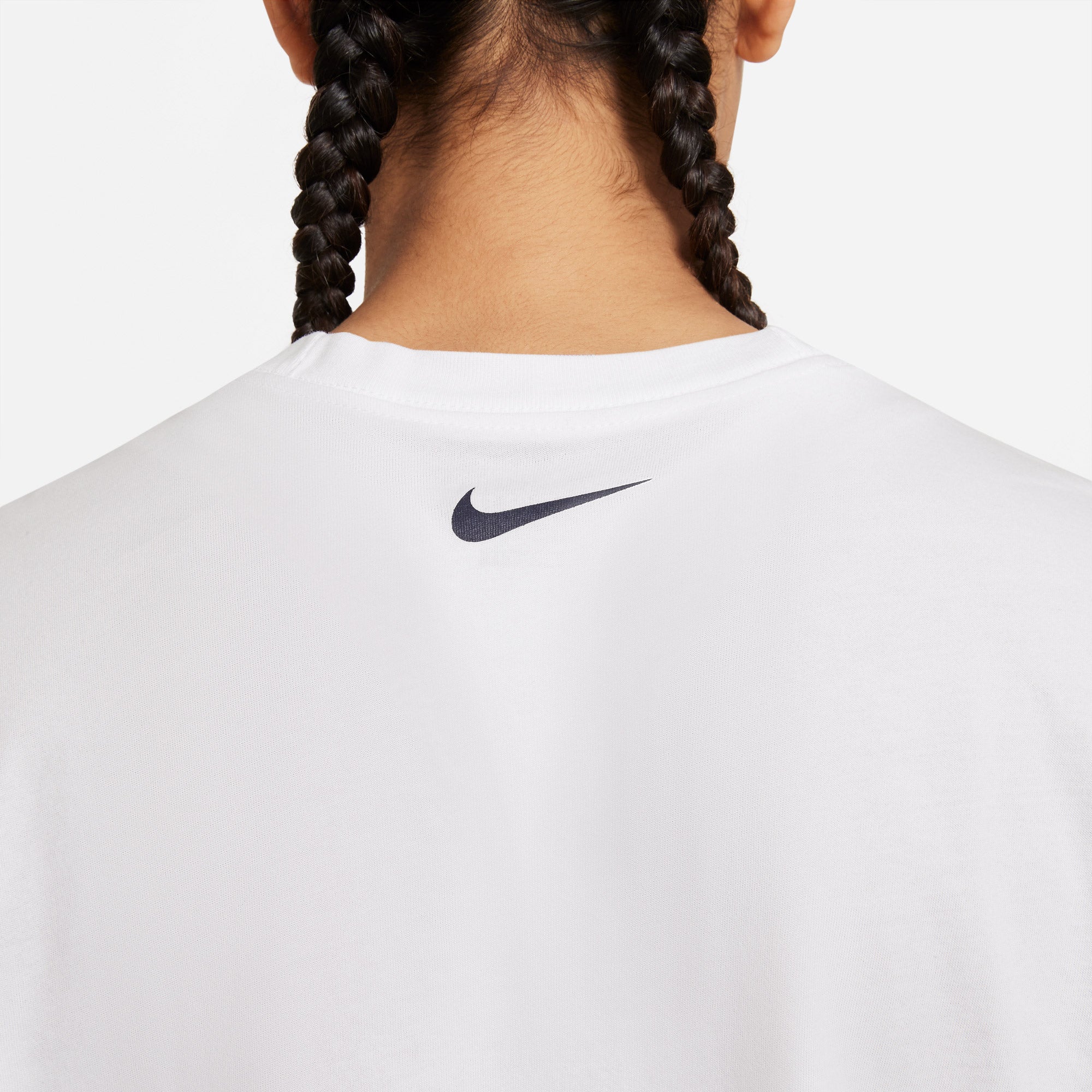 Nike Dri-FIT Women's Graphic Tennis T-Shirt White (5)