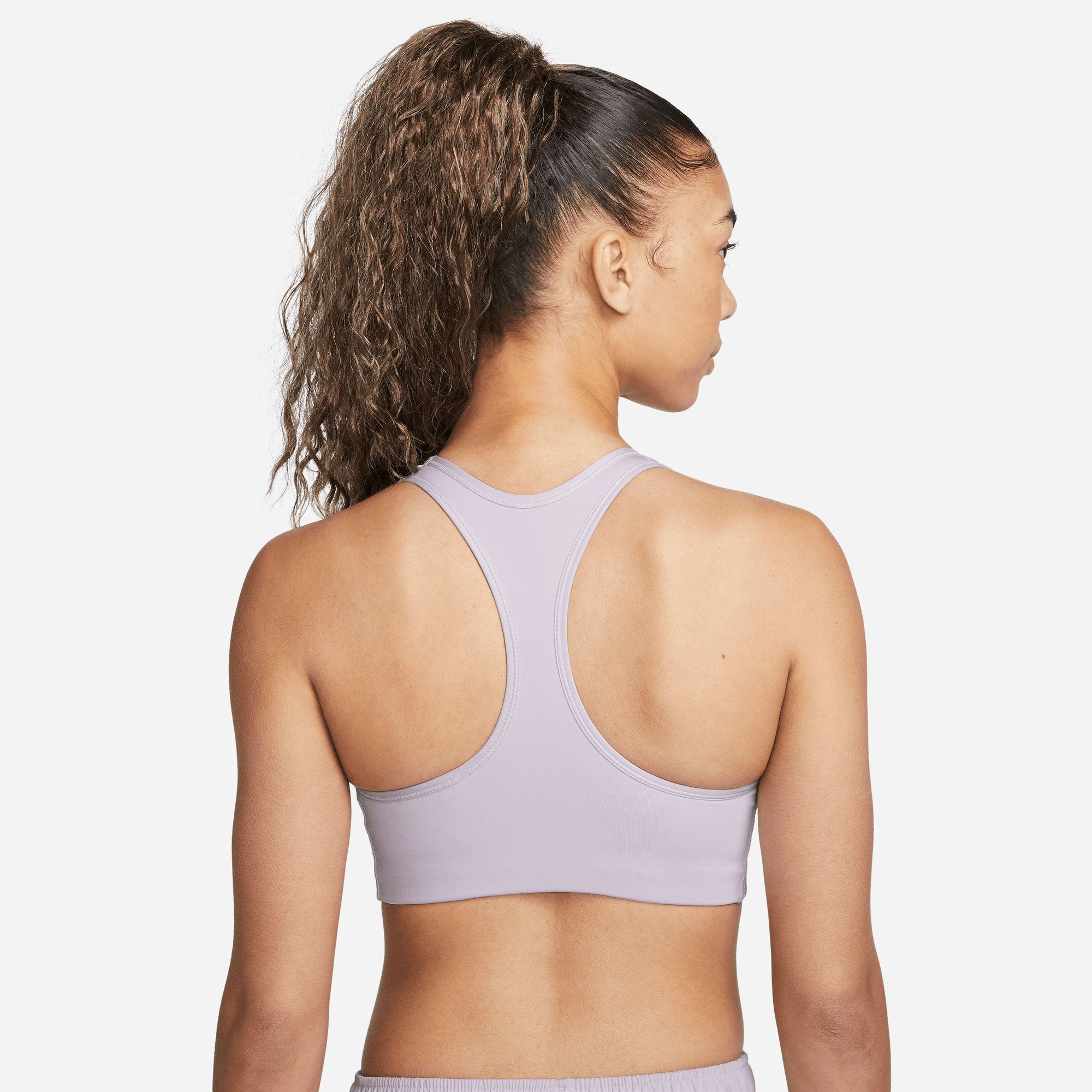 Nike Dri-FIT Women's Medium-Support 1-Piece Pad Sports Bra Purple (2)