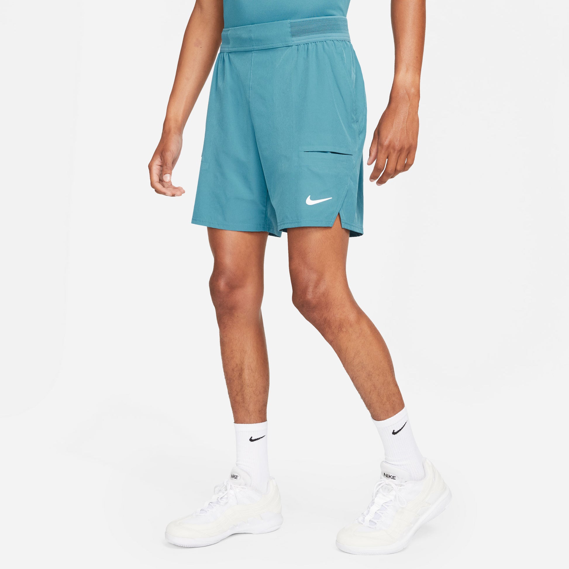 Nike Flex Advantage Men's 7-Inch Tennis Shorts Blue (1)