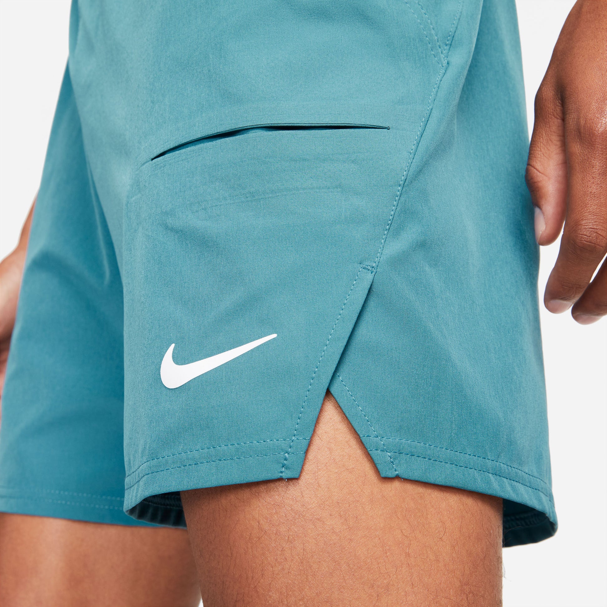 Nike Flex Advantage Men's 7-Inch Tennis Shorts Blue (5)