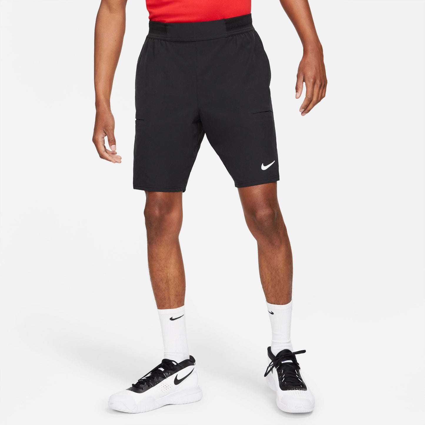 Nike Flex Advantage Men's 9-Inch Tennis Shorts Black (1)