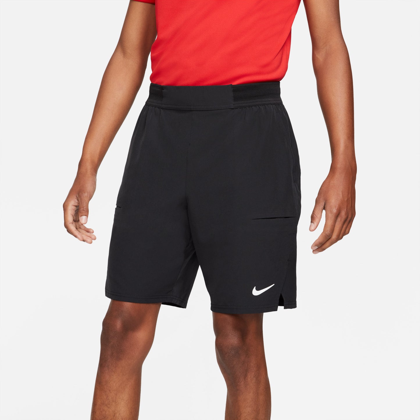 Nike Flex Advantage Men's 9-Inch Tennis Shorts Black (4)