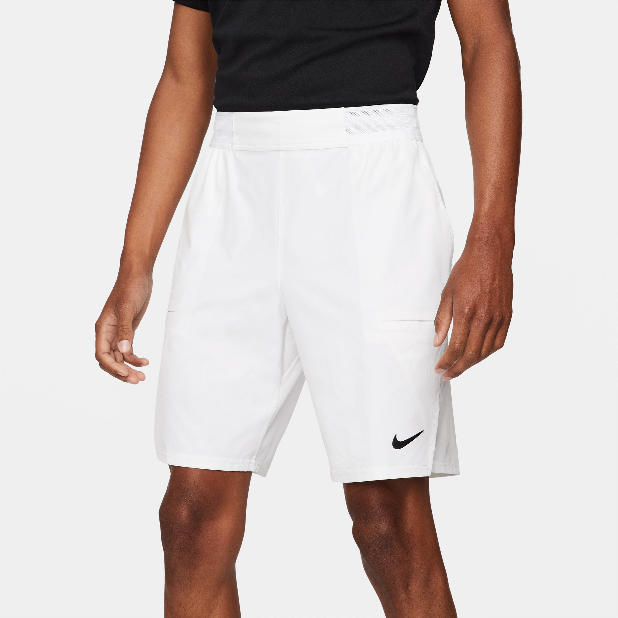 Nike Flex Advantage Men's 9-Inch Tennis Shorts White (4)