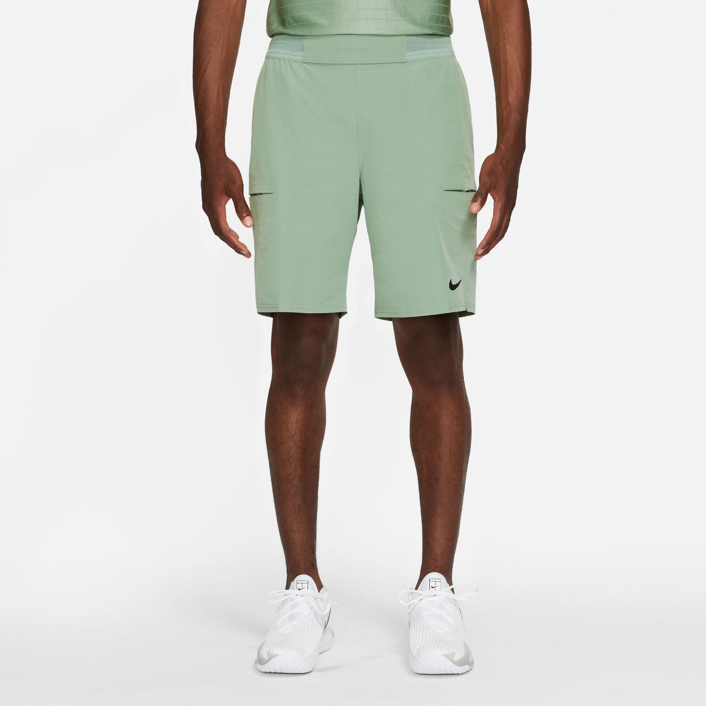 Nike Flex Advantage Men's 9-Inch Tennis Shorts Green (1)