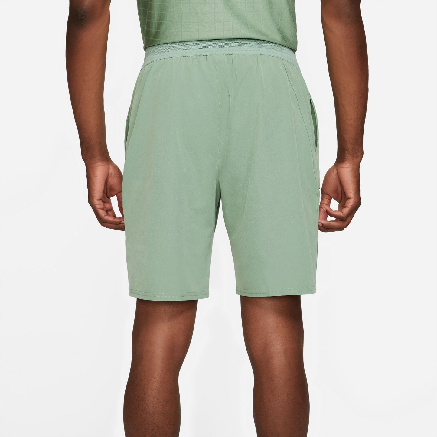 Nike Flex Advantage Men's 9-Inch Tennis Shorts Green (2)