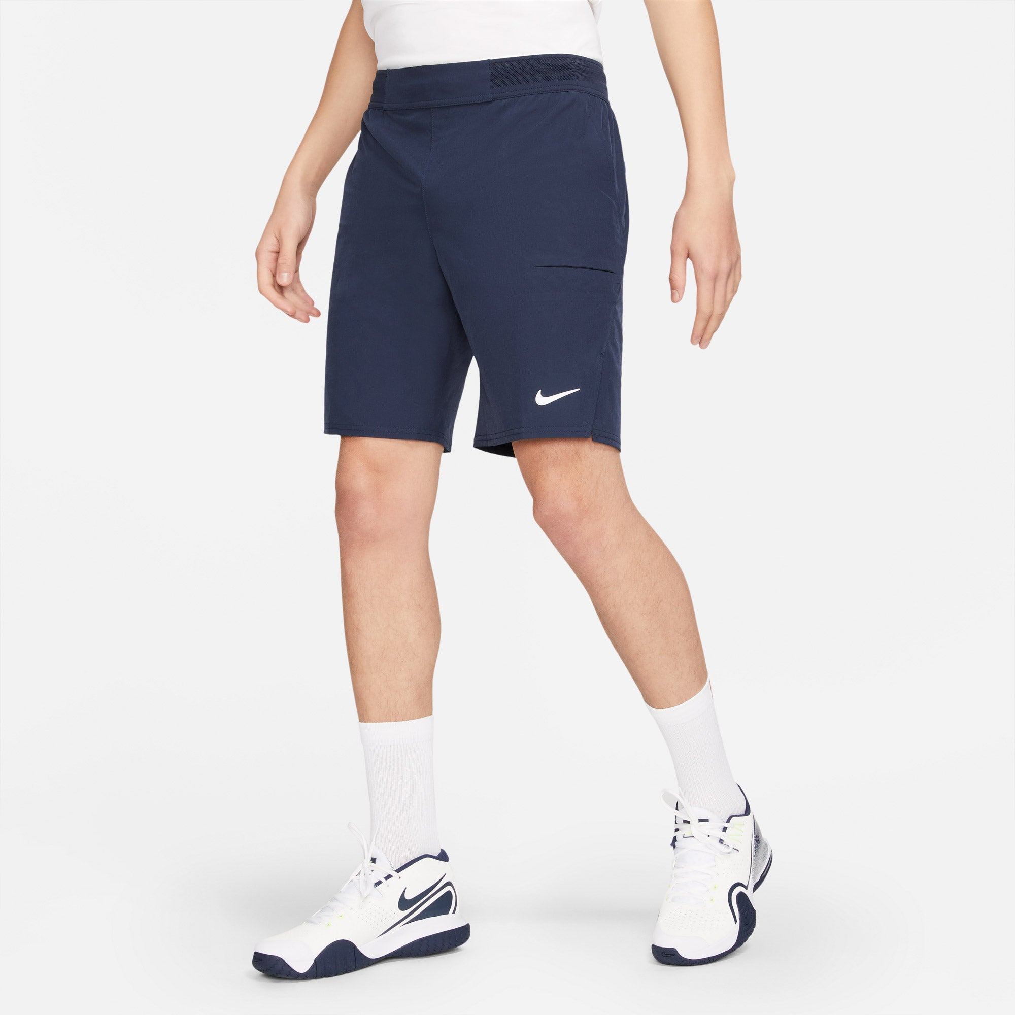Nike Flex Advantage Men's 9-Inch Tennis Shorts Blue (1)