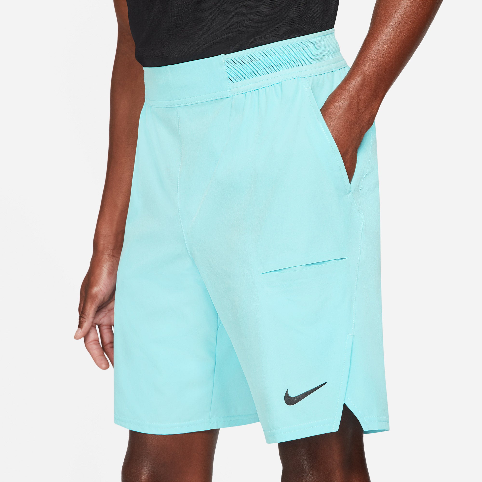 Nike Flex Advantage Men's 9-Inch Tennis Shorts Blue (5)