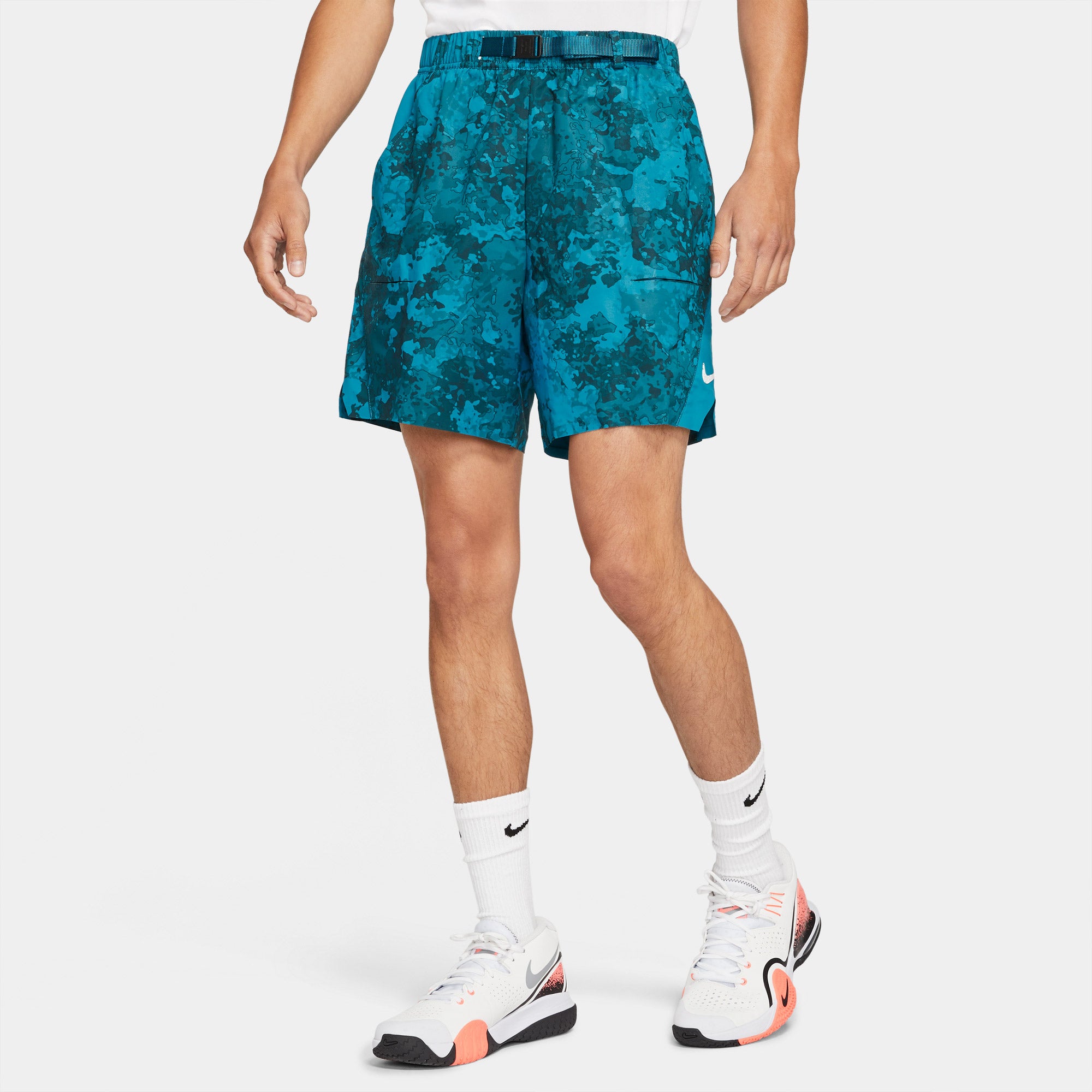 Nike Flex Slam Men's 9-Inch Tennis Shorts Green (1)
