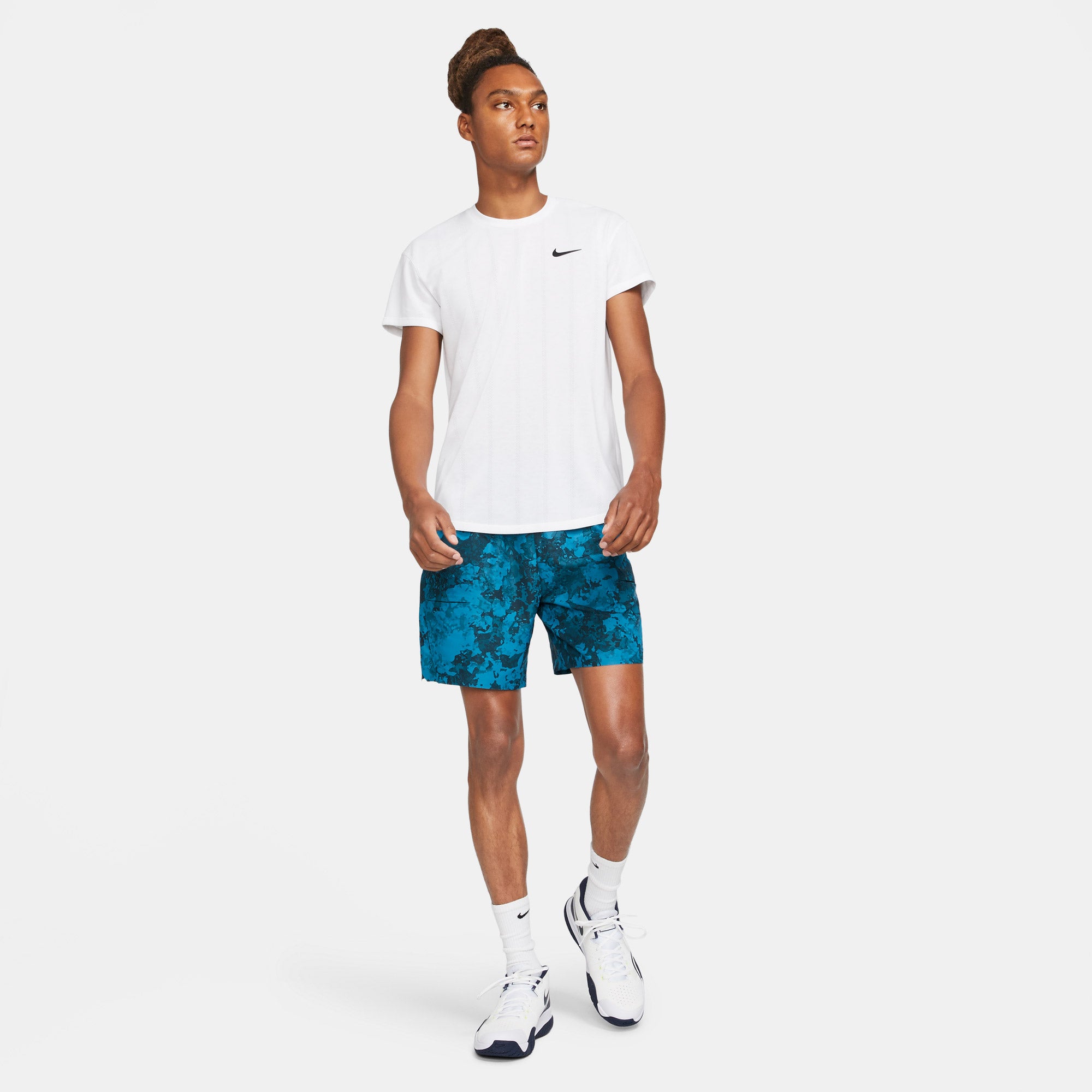 Nike Flex Slam Men's 9-Inch Tennis Shorts Green (3)