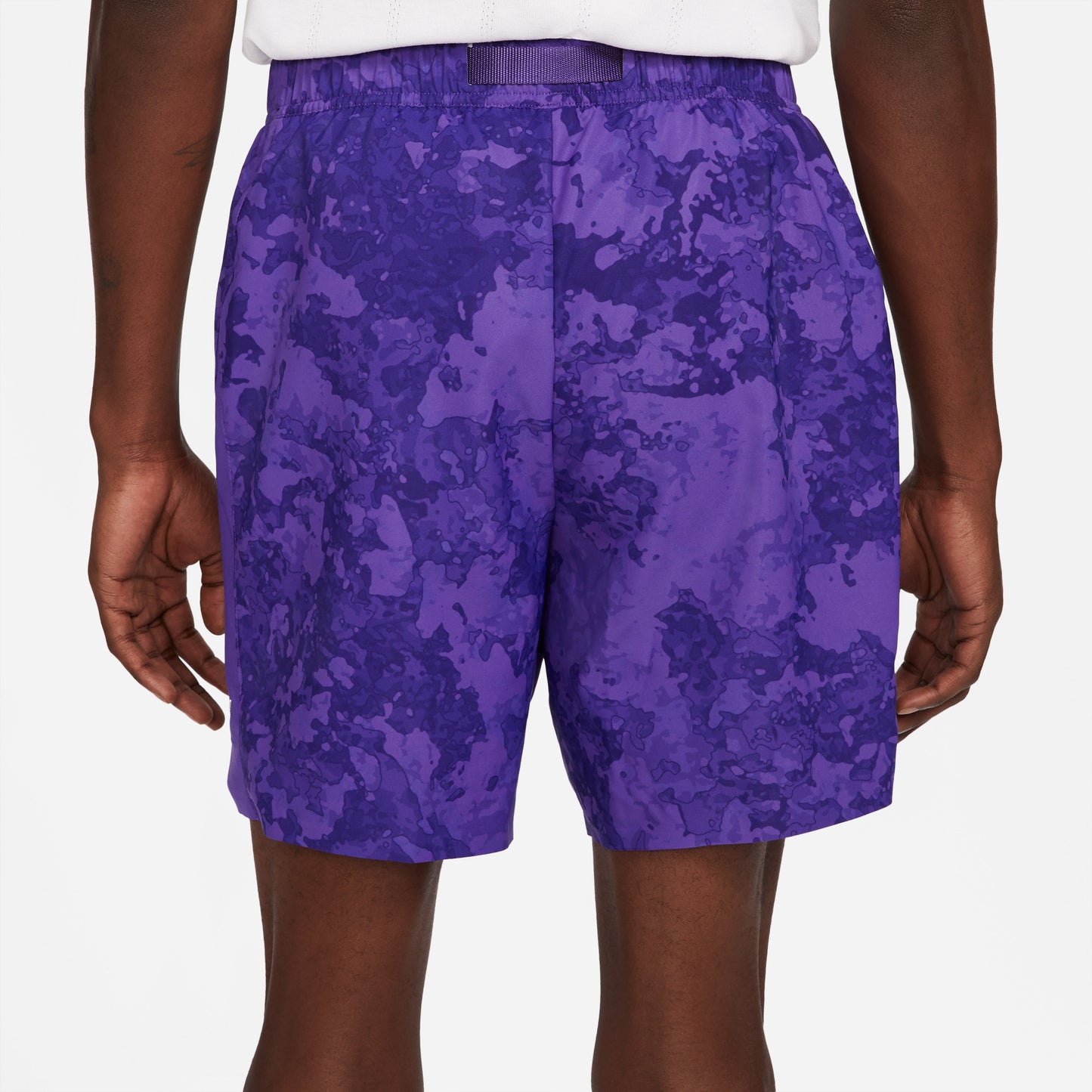 Nike Flex Slam Men's 9-Inch Tennis Shorts Purple (2)