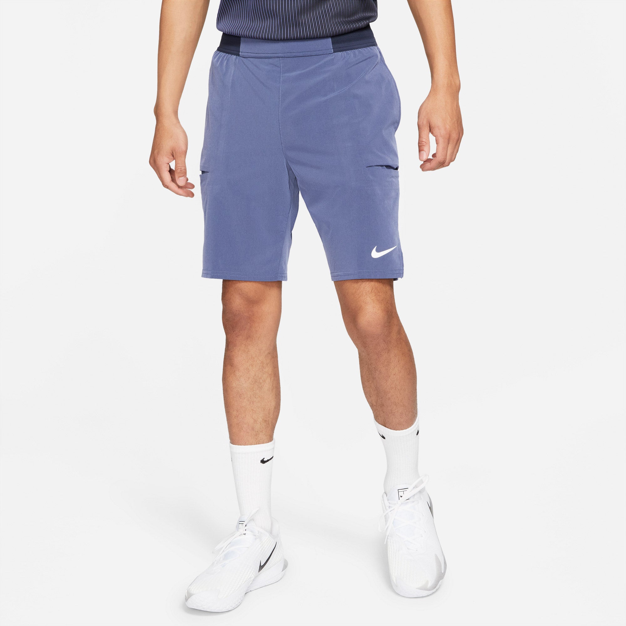 Nike Flex Slam Men's 9-Inch Tennis Shorts Purple (1)