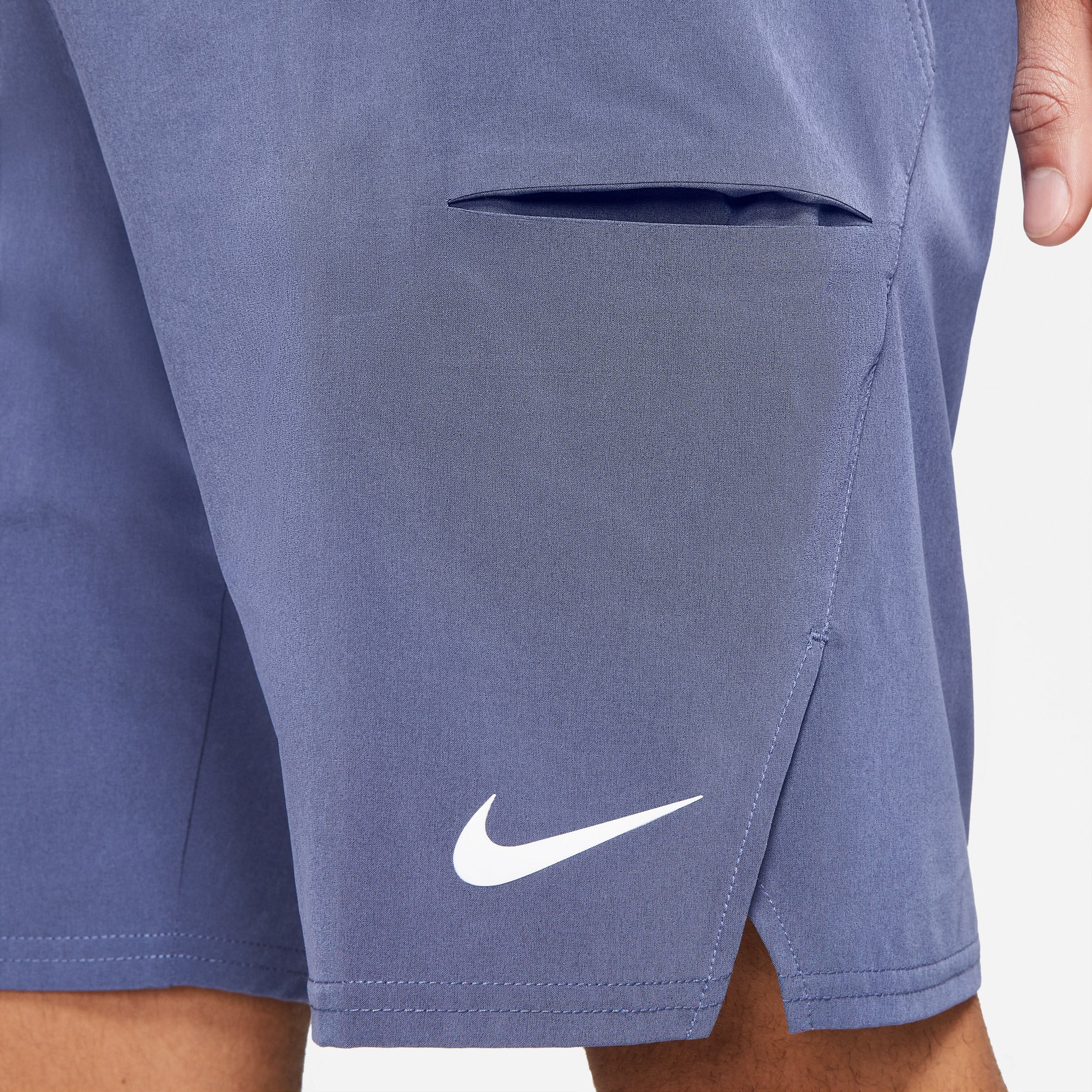 Nike Flex Slam Men's 9-Inch Tennis Shorts Purple (4)