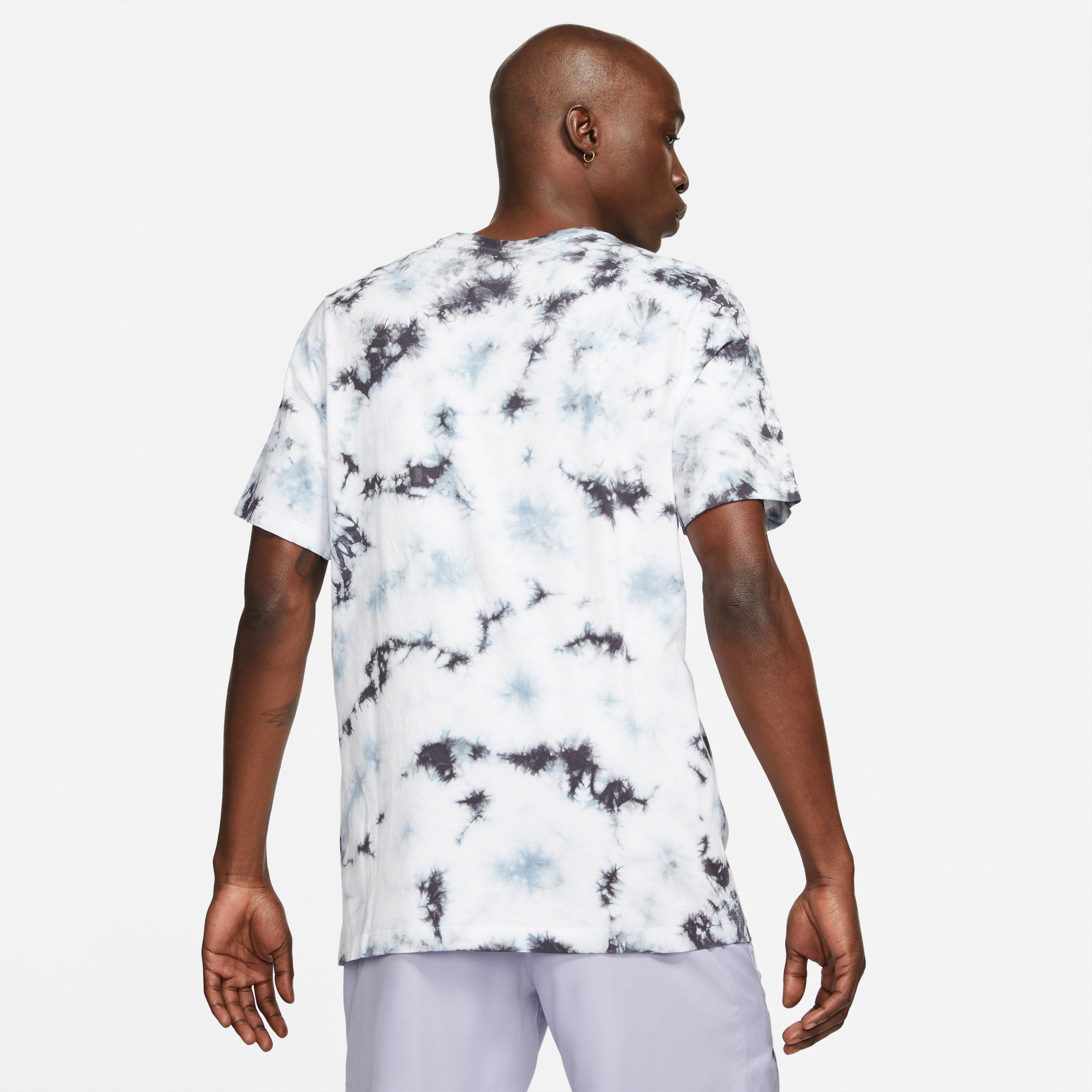 Nike Heritage Danger Dye Men's Tennis T-Shirt White (2)