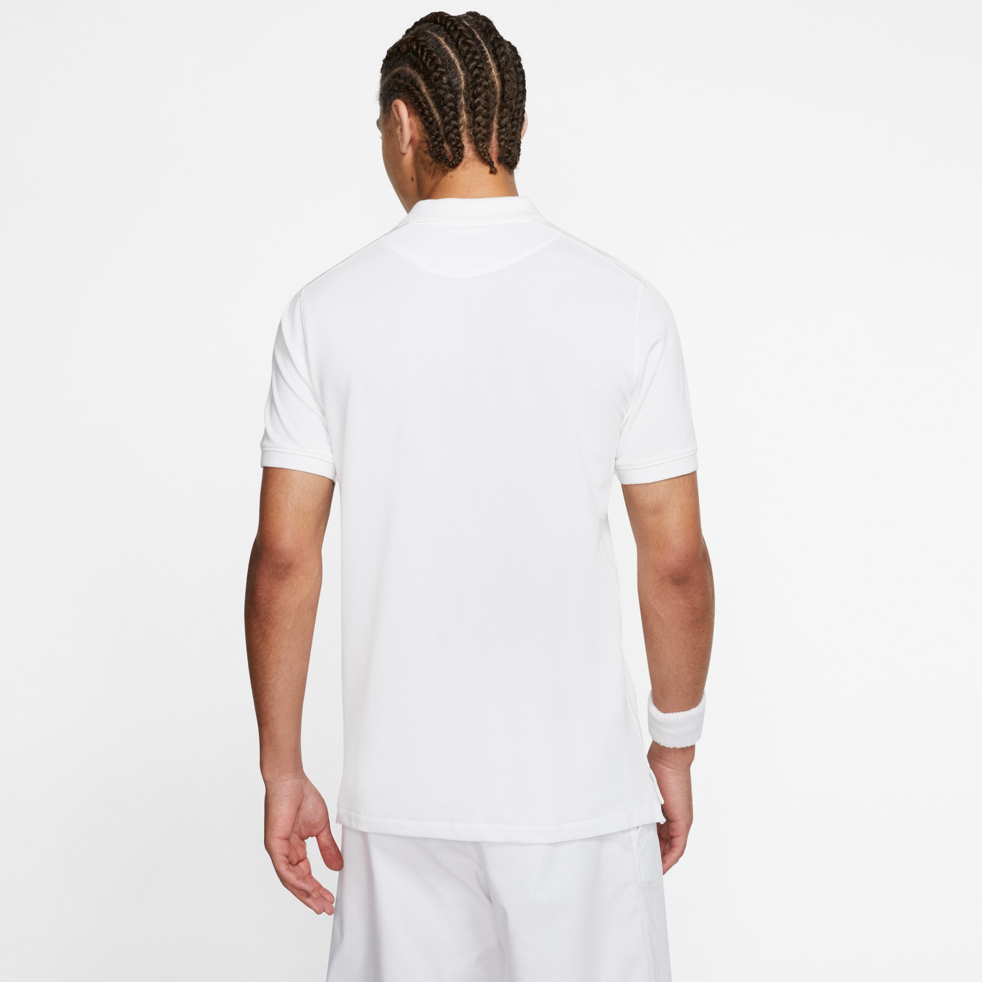 Nike Heritage Men's Slim Fit Tennis Polo White (2)