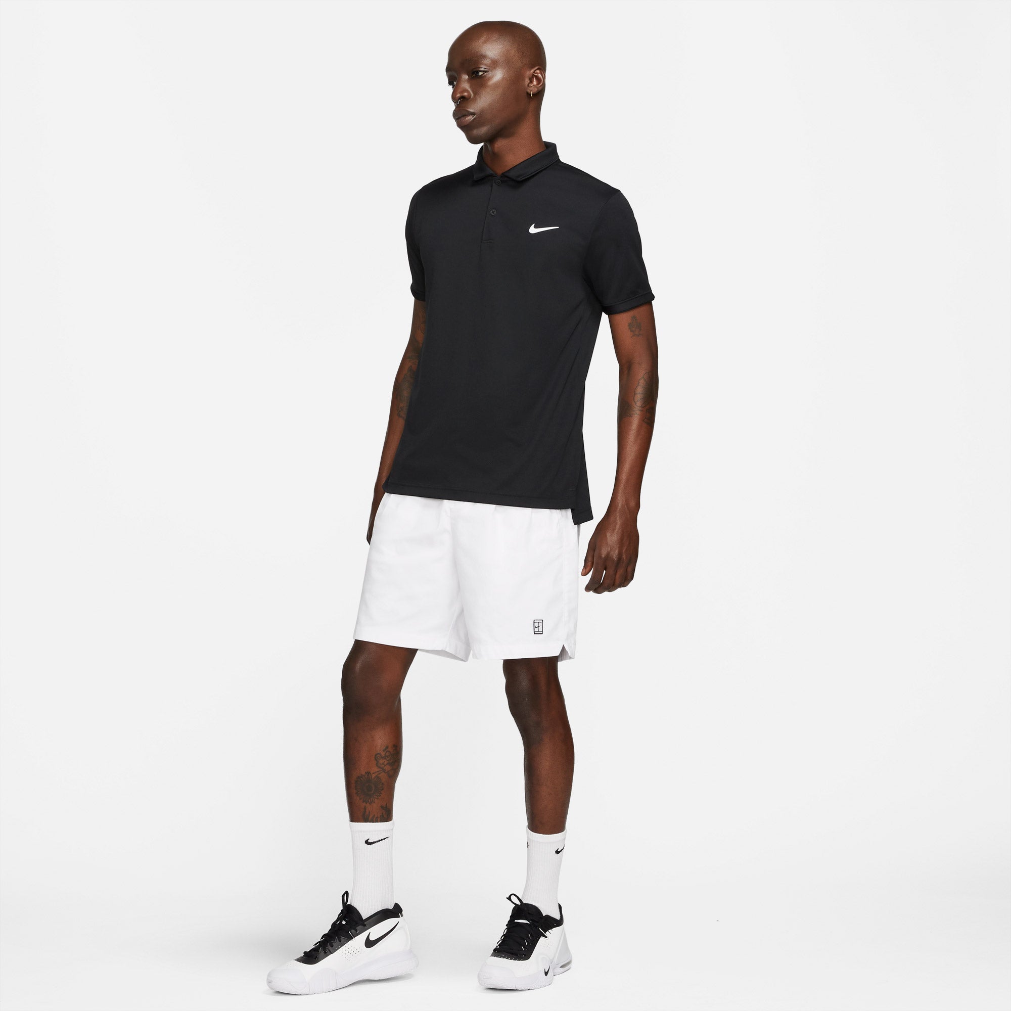 Nike Heritage Men's Tennis Shorts White (3)