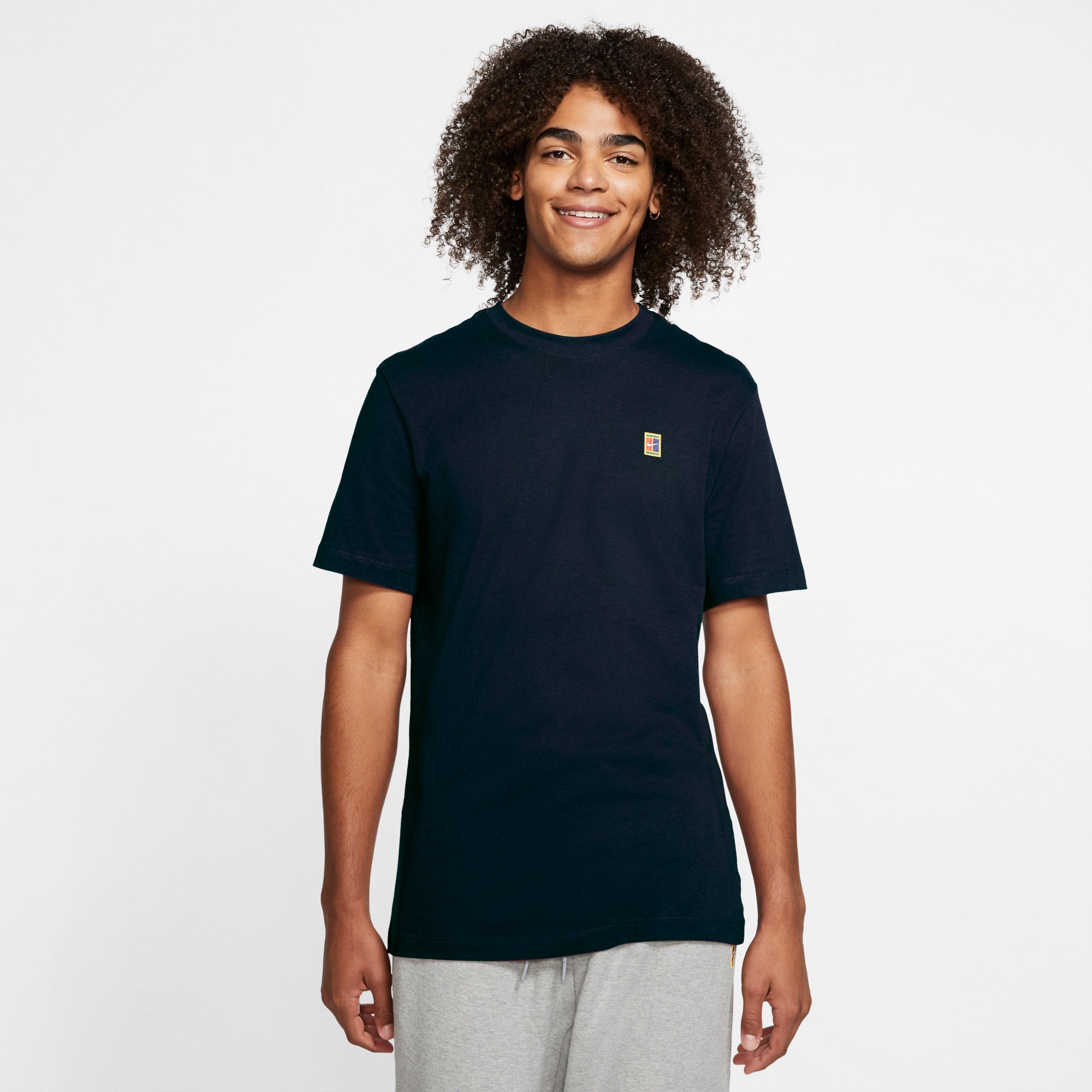 Nike Heritage Men's Tennis T-Shirt Blue (1)