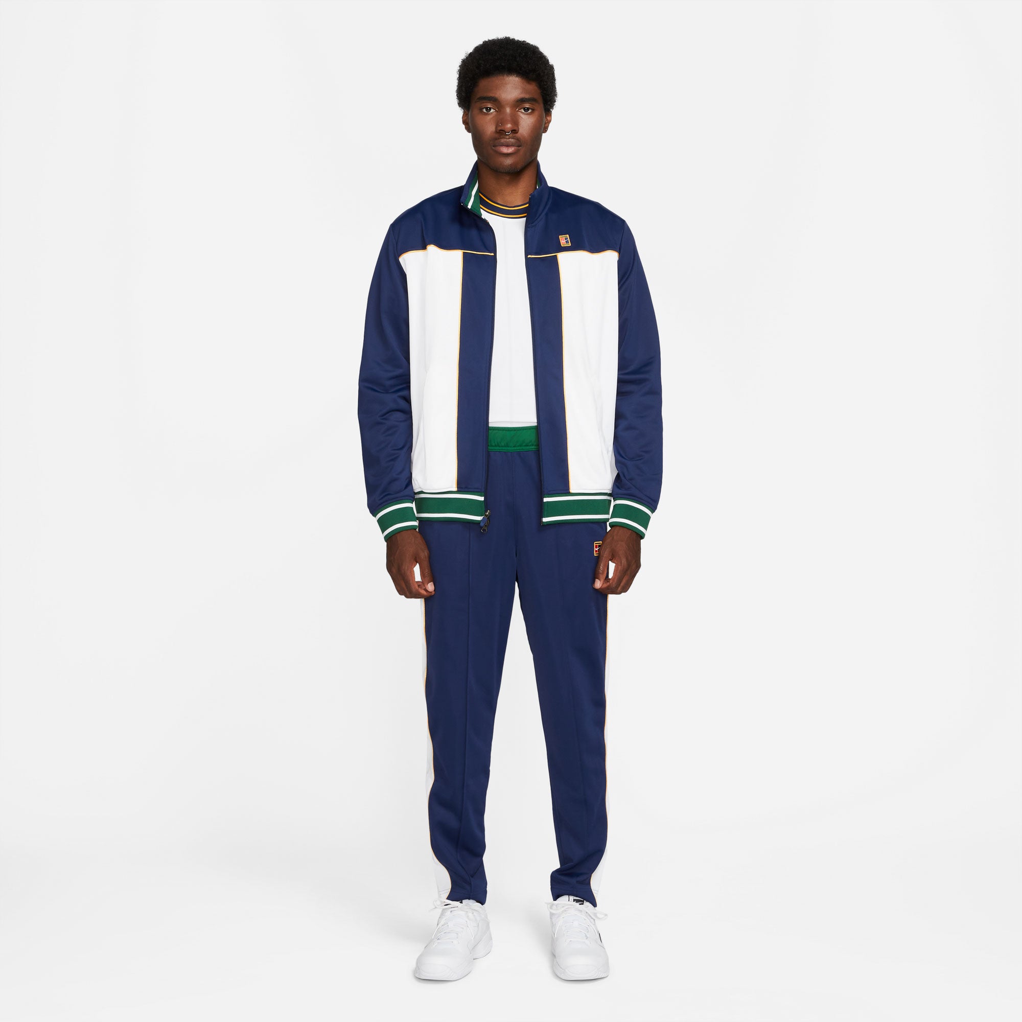 Nike Heritage Slam Men's Tennis Jacket Blue (3)