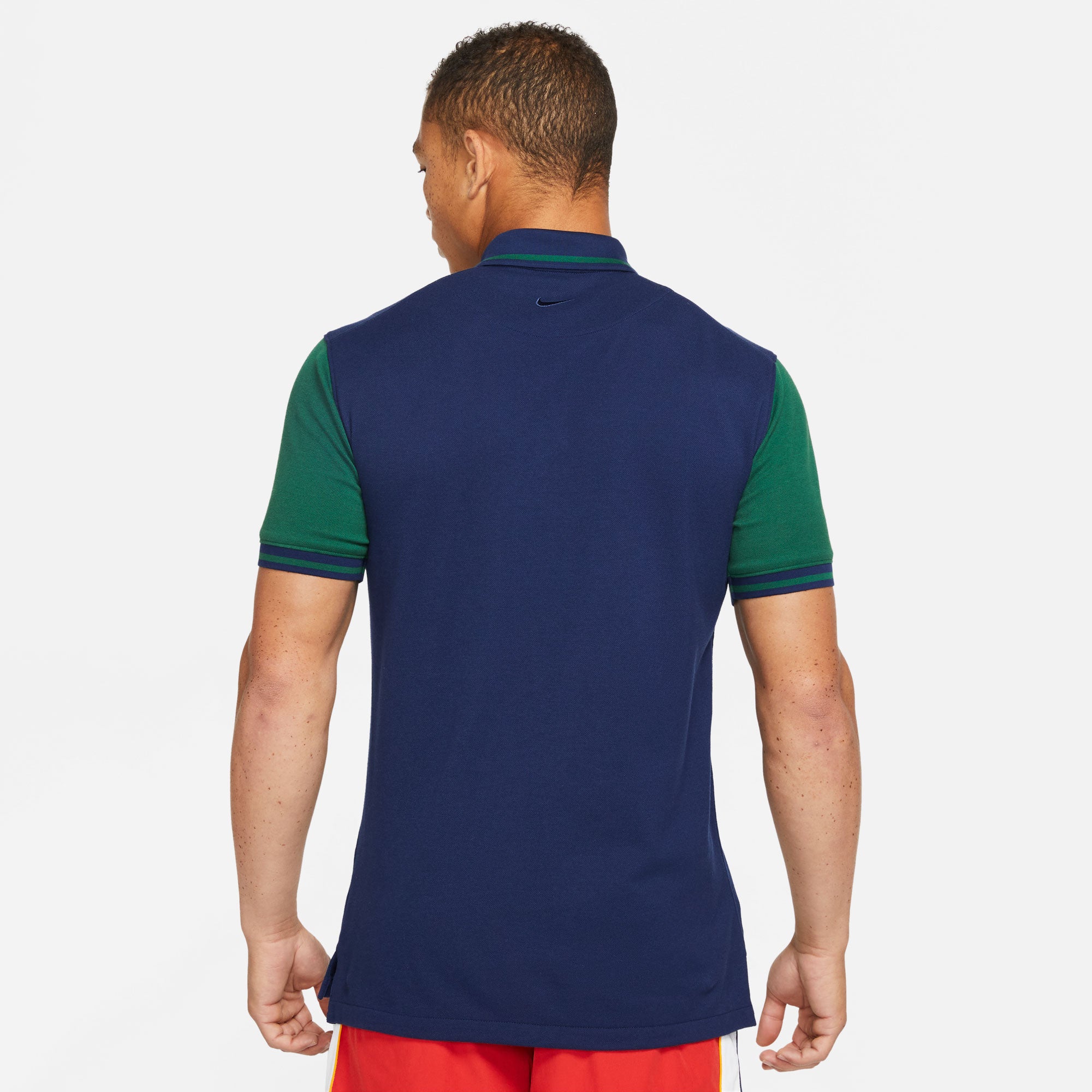 Nike Heritage Slim Slam Men's Tennis Polo Blue (2)