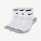 Nike Max Cushioned Training Ankle Socks (3 Pairs) White (1)