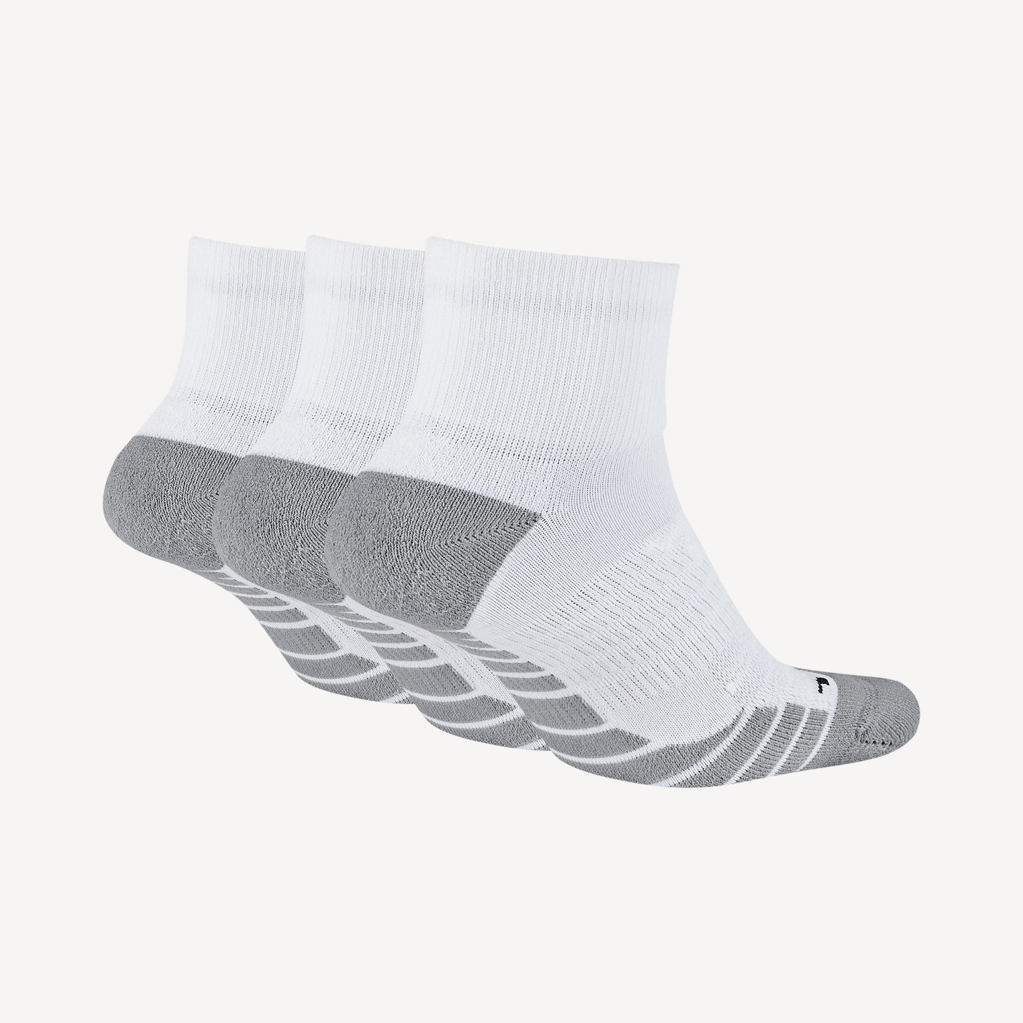 Nike Max Cushioned Training Ankle Socks (3 Pairs) White (2)