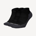 Nike Max Cushioned Training No-Show Socks (3 Pairs) Black (1)