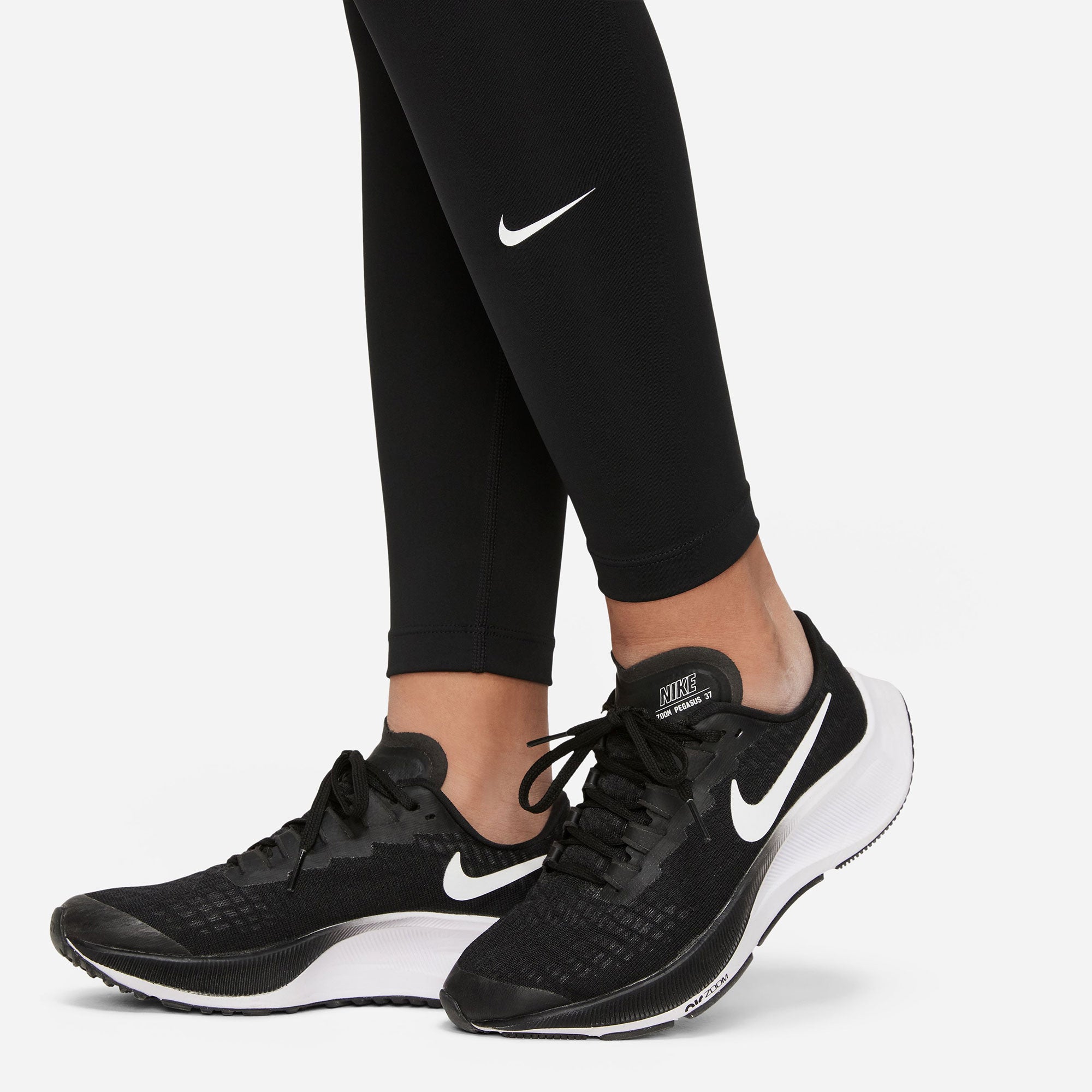 Nike One Dri-FIT Girls' Leggings Black (3)