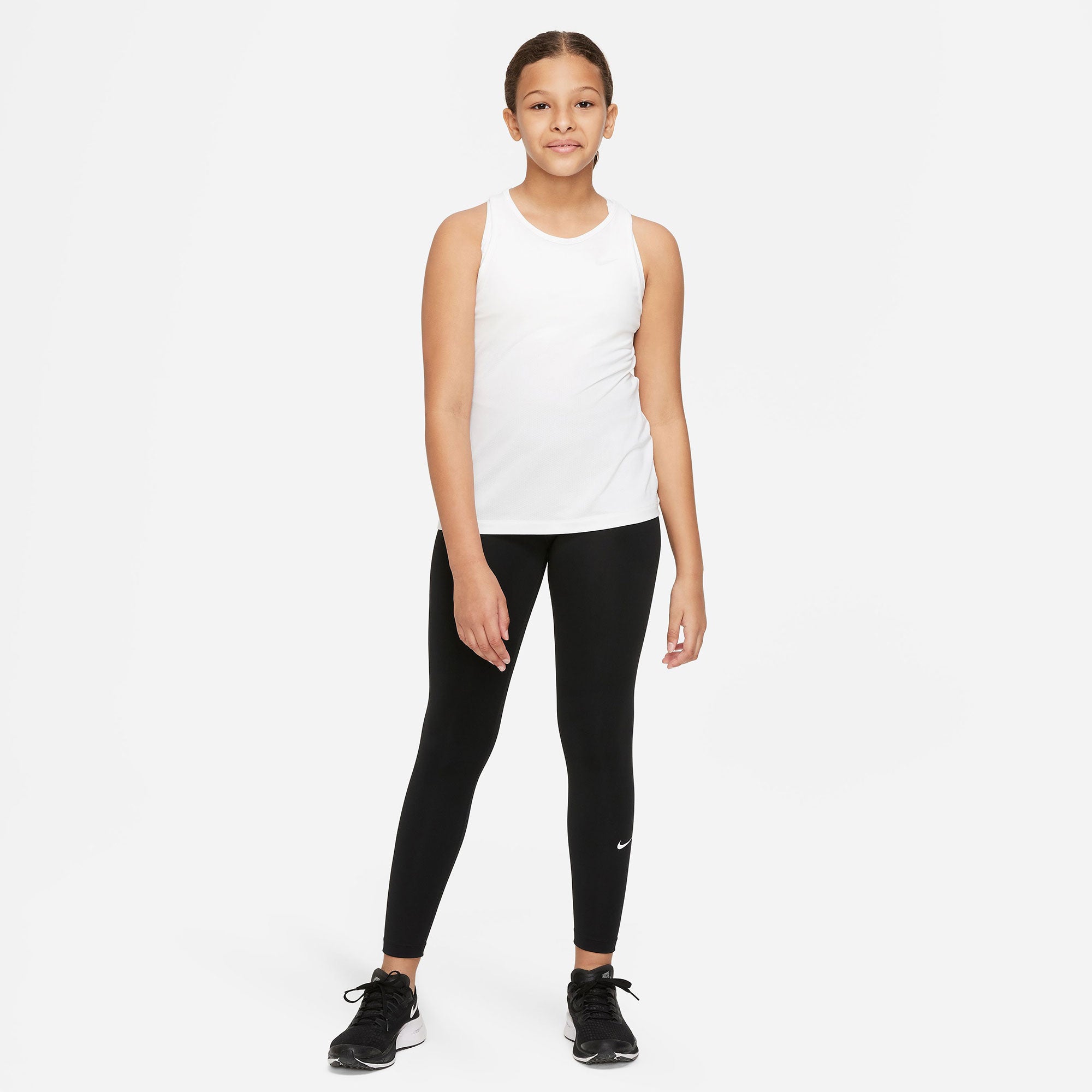 Nike One Dri-FIT Girls' Leggings Black (5)