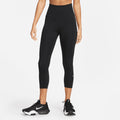 Nike One Dri-FIT Women's High-Rise Cropped Leggings Black (1)