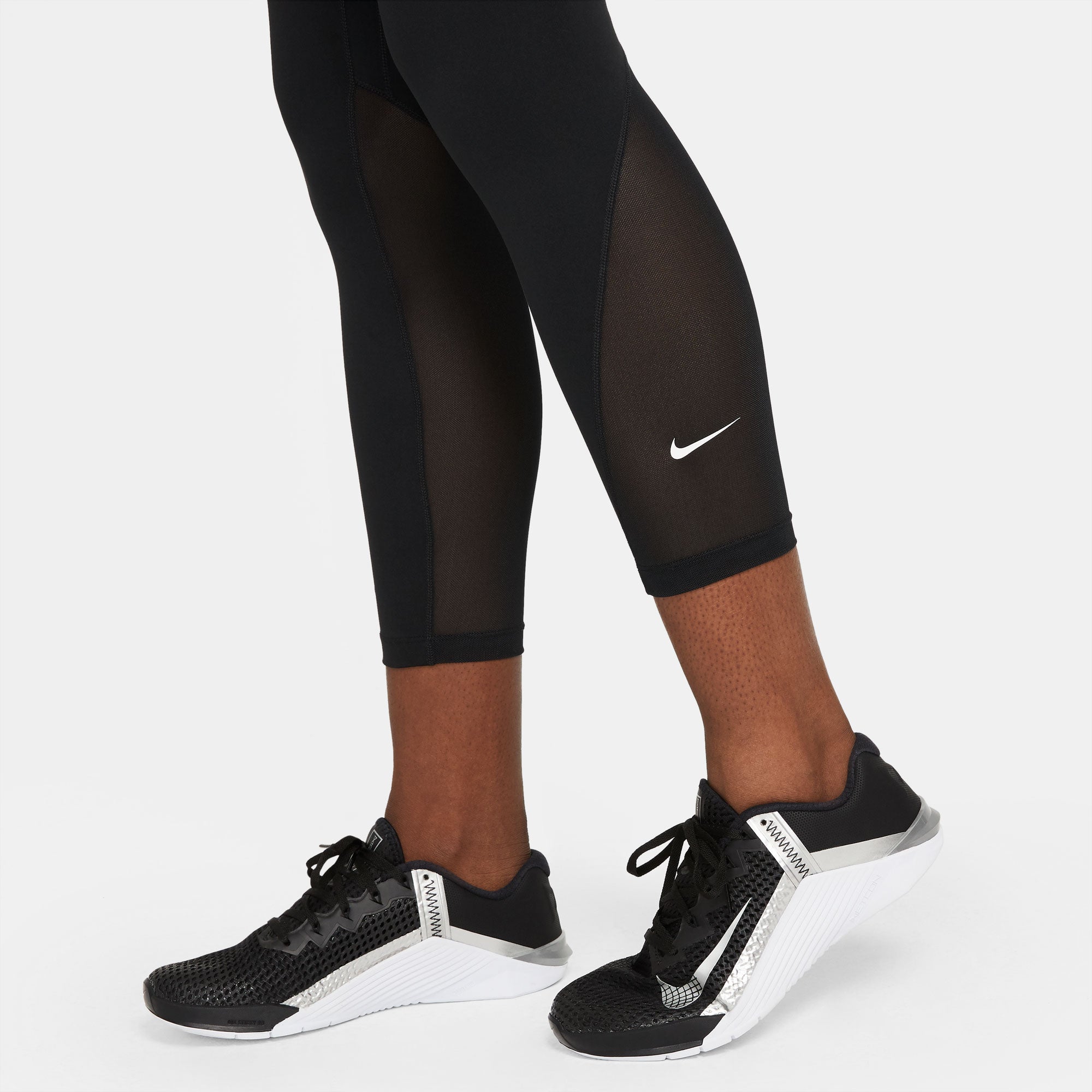 Nike One Training dri fit high rise 7/8 leggings in mica green