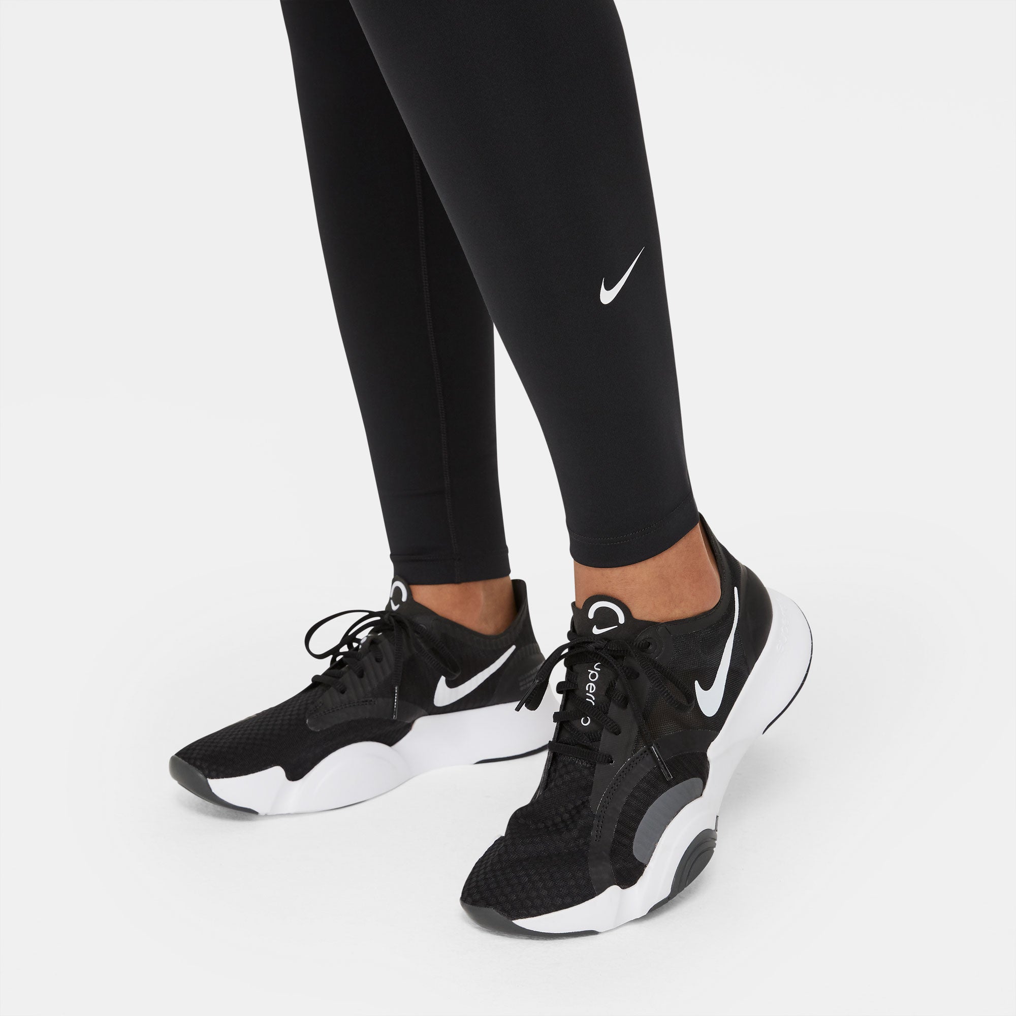 Nike One Dri-FIT Women's Mid-Rise Tights Black (5)Nike One Dri-FIT Women's Mid-Rise Leggings Black (5)