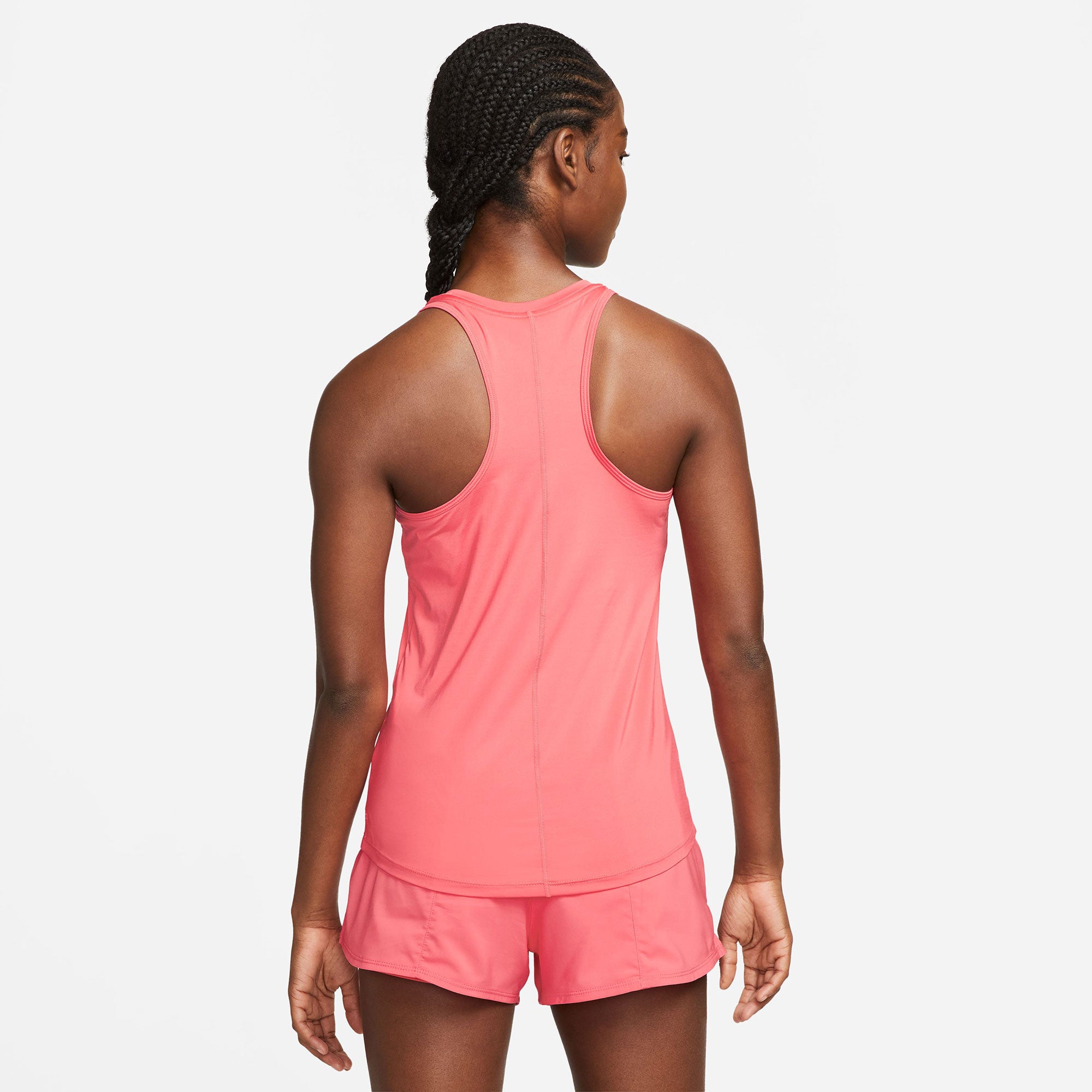 Nike One Dri-FIT Women's Slim Fit Tank Orange (2)