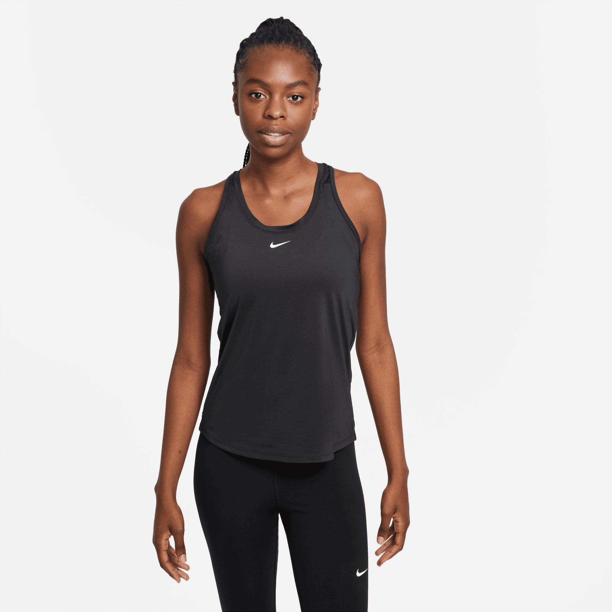 Nike One Dri-FIT Women's Slim Tank Black (1)