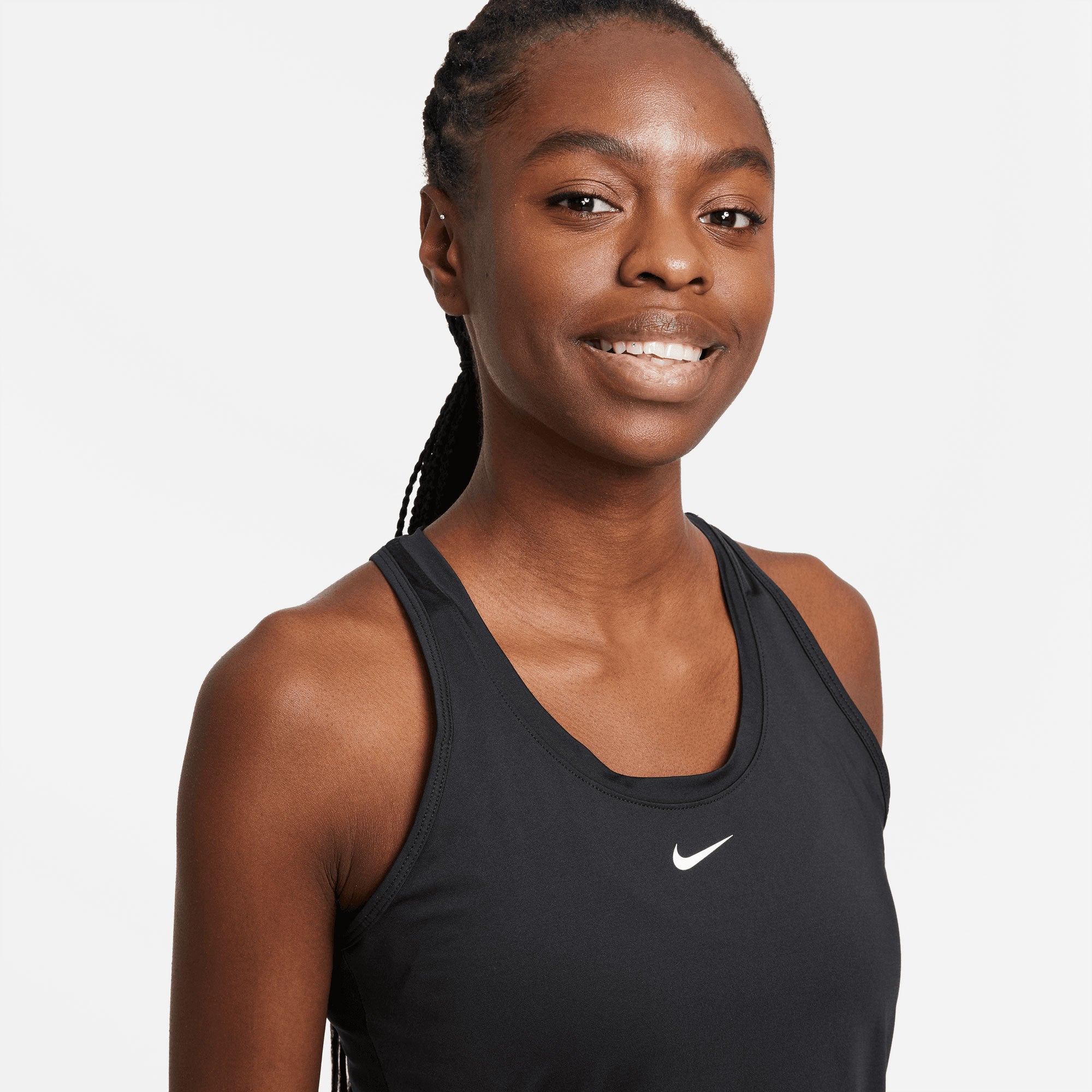Nike One Dri-FIT Women's Slim Tank Black (3)