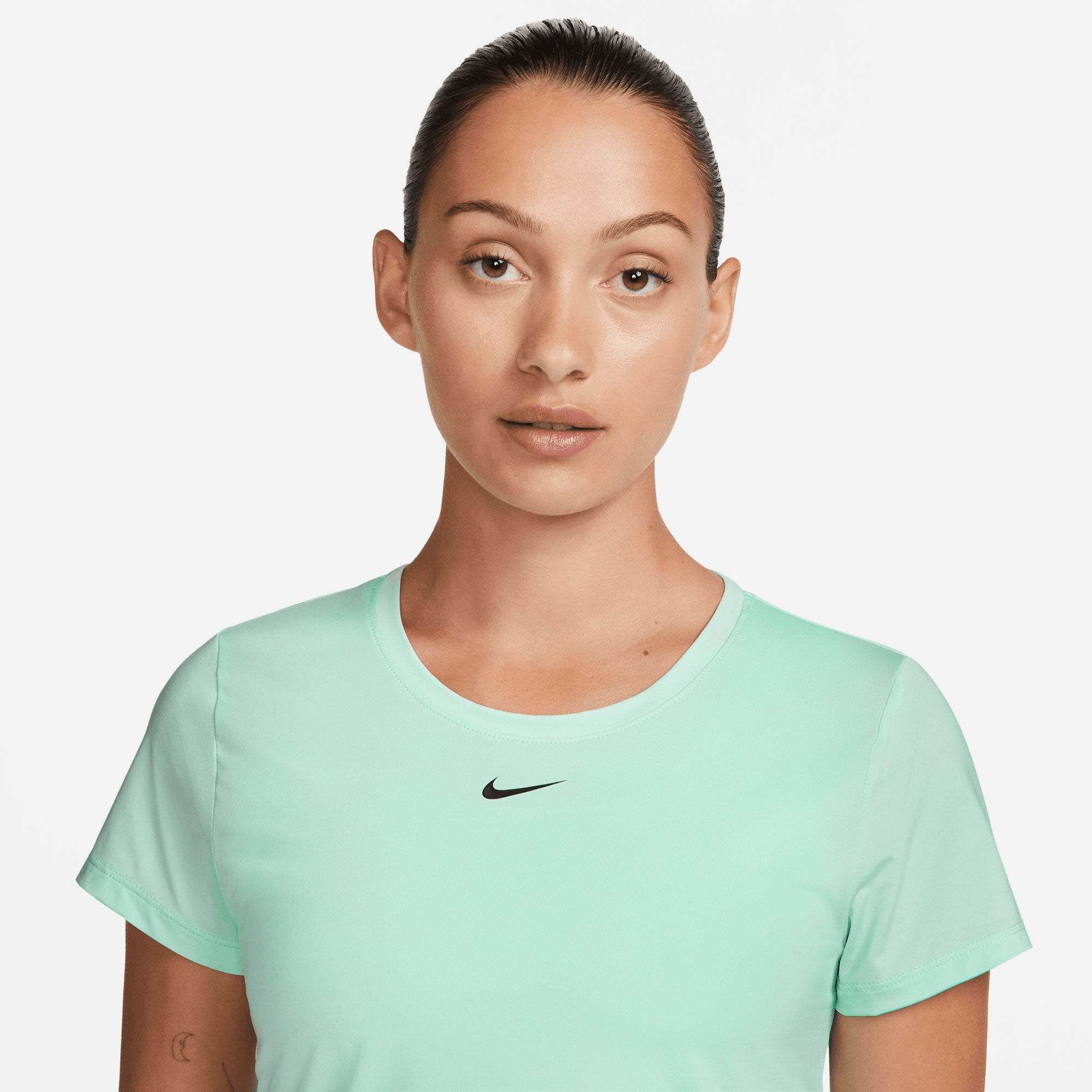 Nike One Dri-FIT Women's Slim Top Green (3)