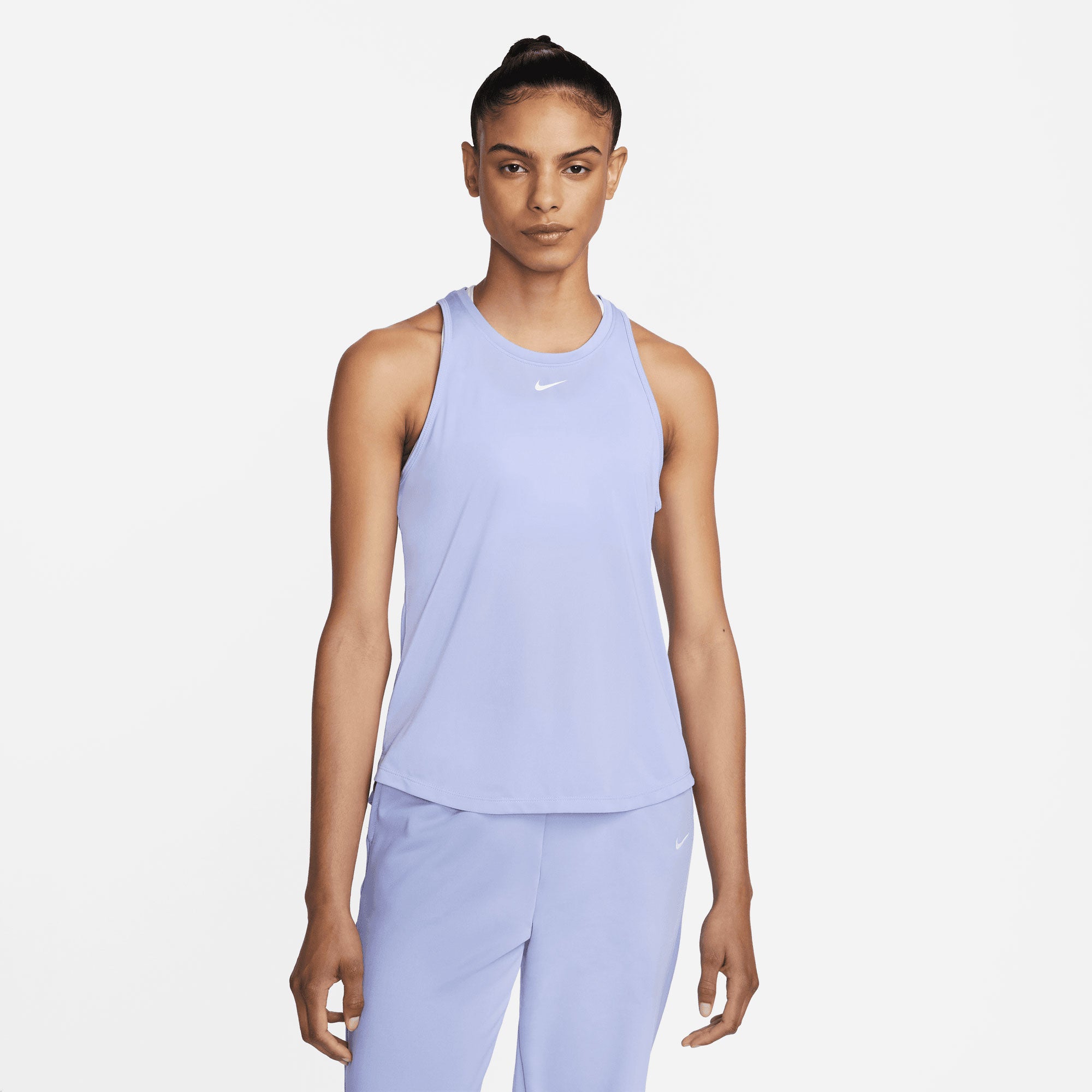 Nike One Dri-FIT Women's Standard Fit Tank Purple (1)