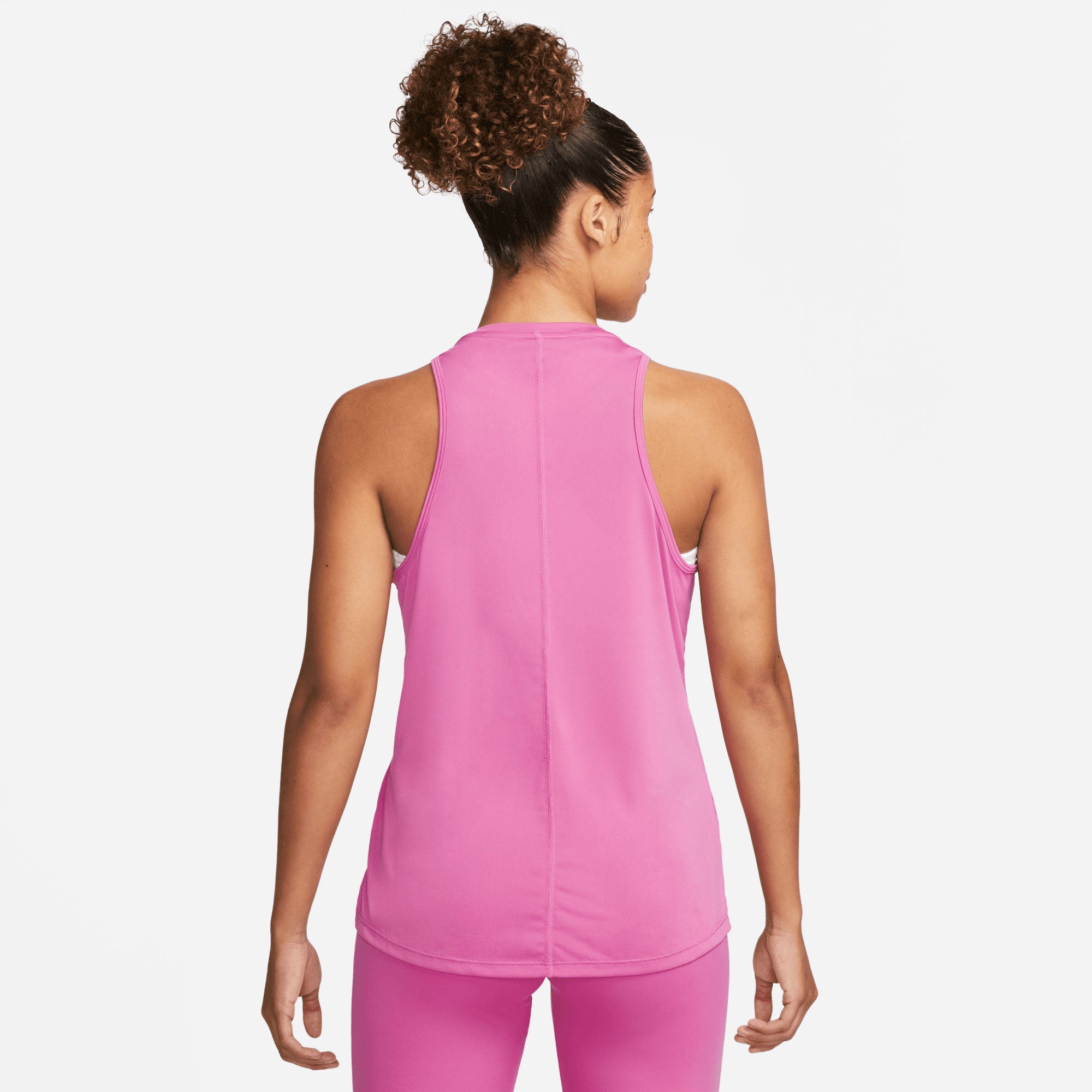 Nike One Dri-FIT Women's Standard Fit Tank Pink (2)