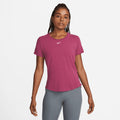 Nike One Luxe Dri-FIT Women's Standard Fit Shirt Red (1)