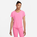 Nike One Luxe Dri-FIT Women's Standard Fit SS Top Pink (1)