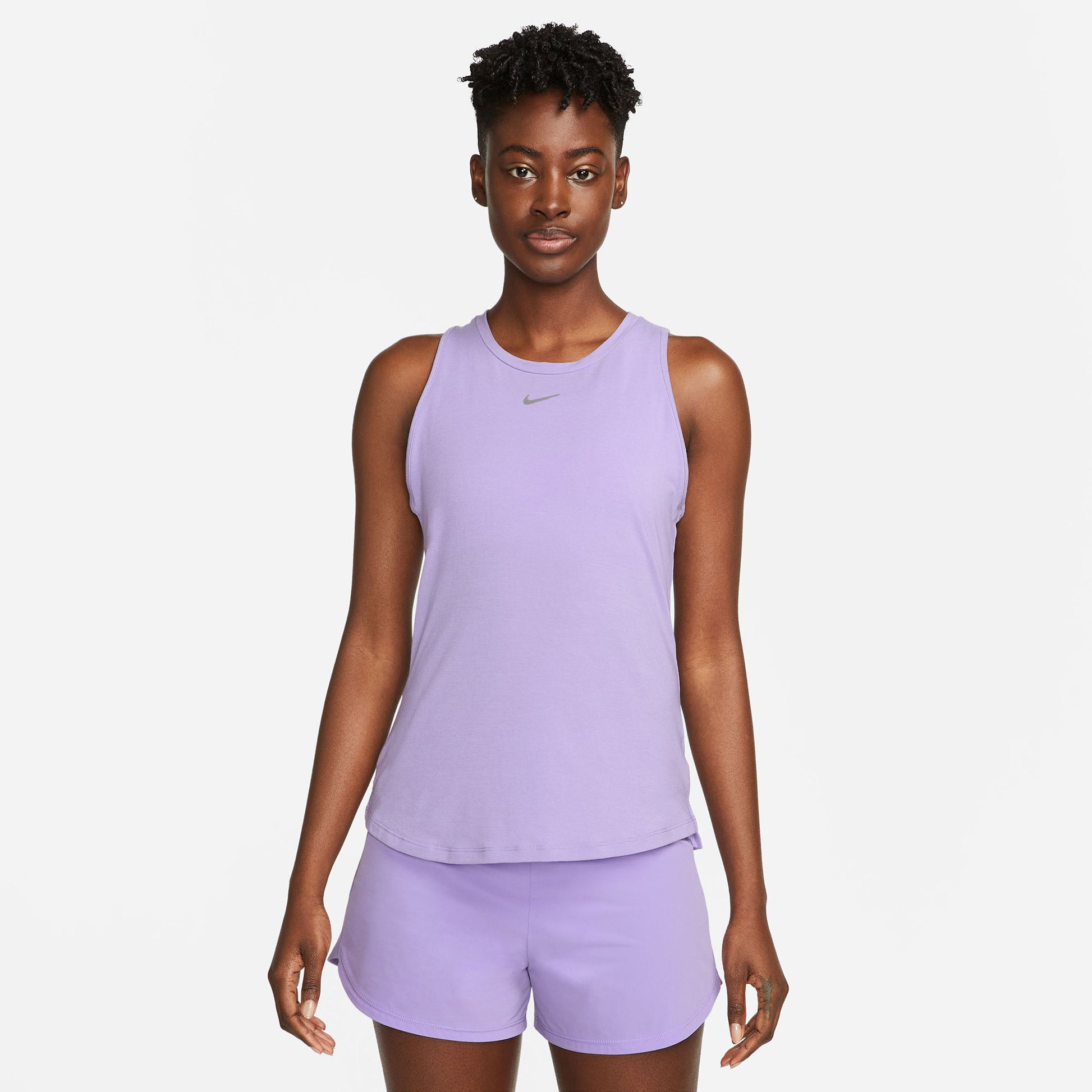 Anekdote spanning Kluisje Nike One Luxe Dri-FIT Dames Standaard Fit Tank Paars - Tennis Only
