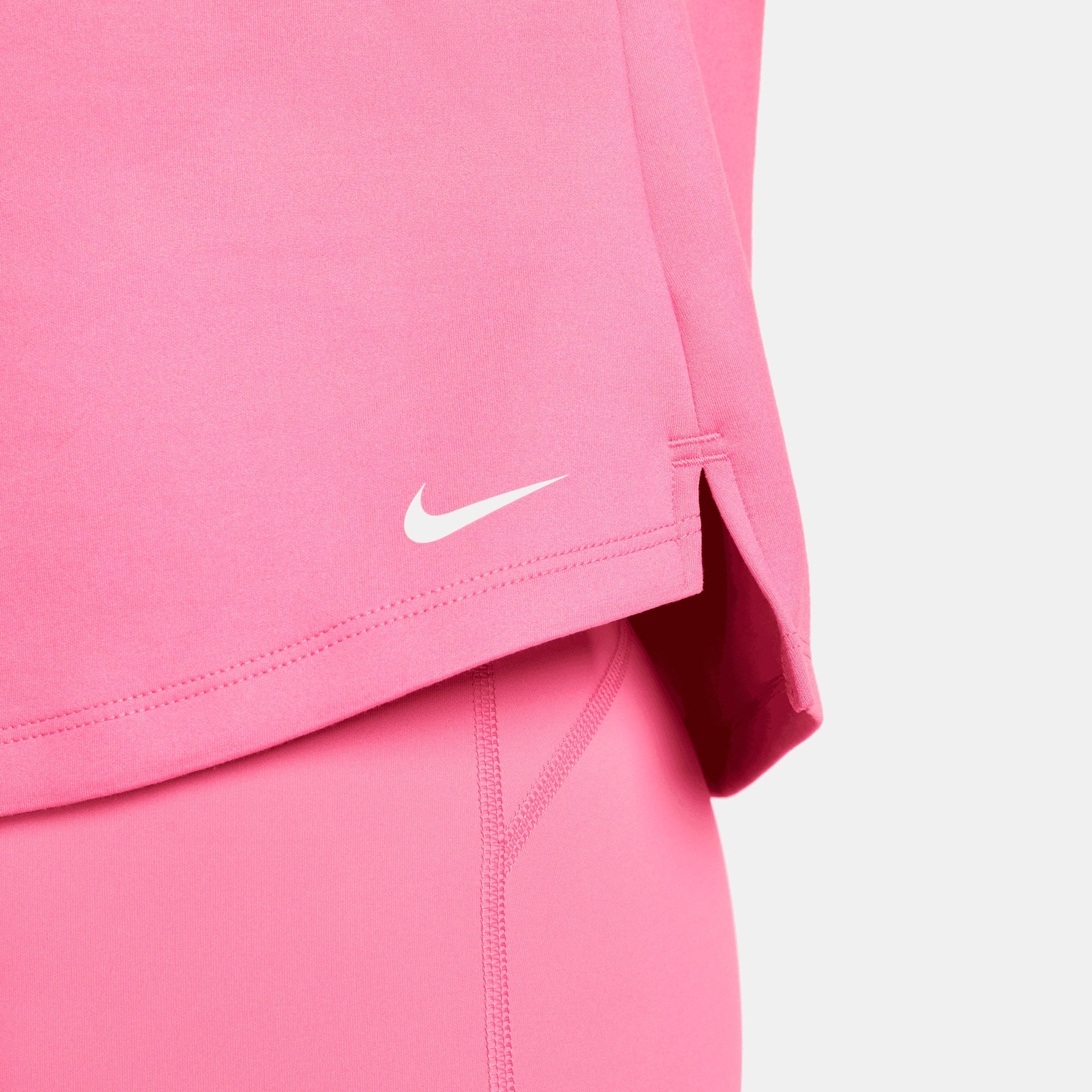 Nike One Therma-FIT Women's Long-Sleeve Half-Zip Top Pink (3)