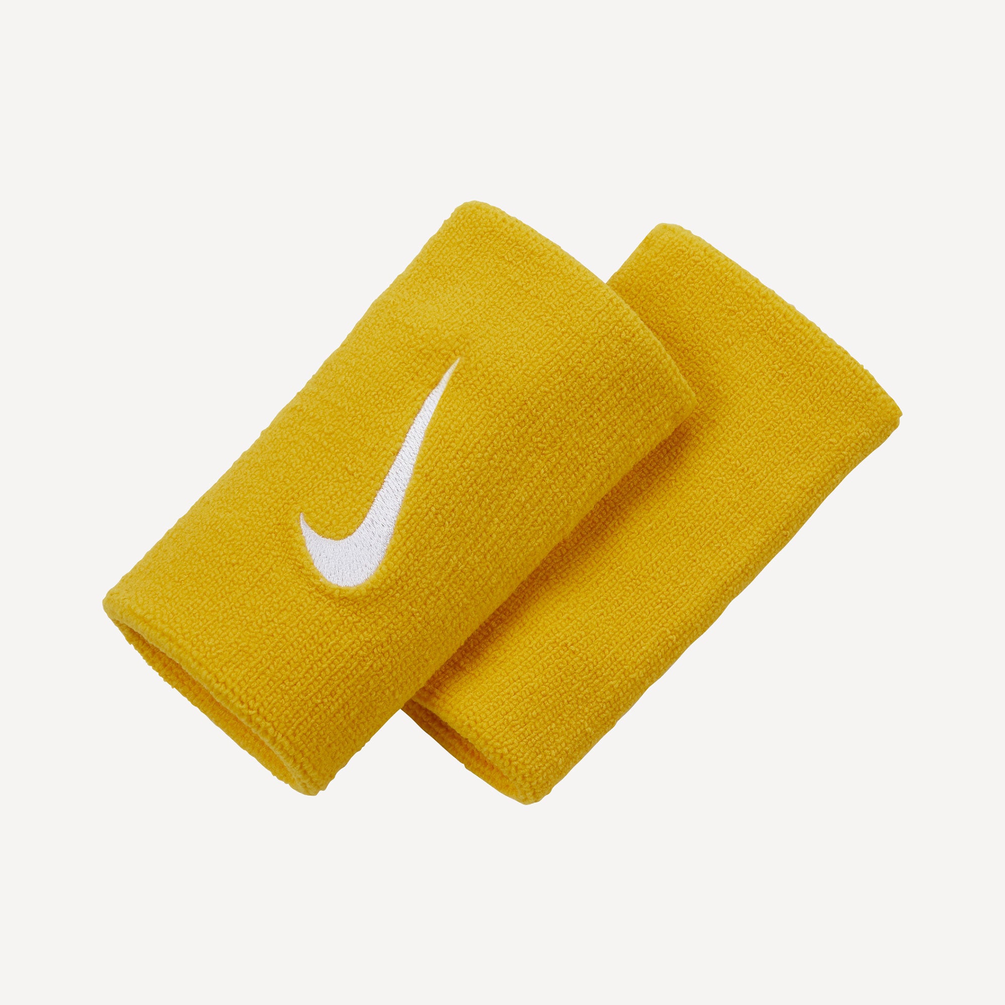 Nike Premier Double-Wide Tennis Wristbands Orange (1)