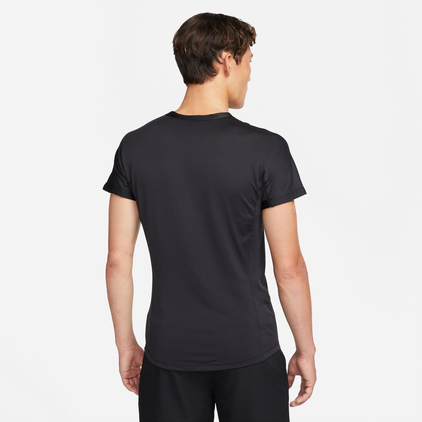 Nike Rafa Dri-FIT ADV Men's Tennis Shirt Black (2)
