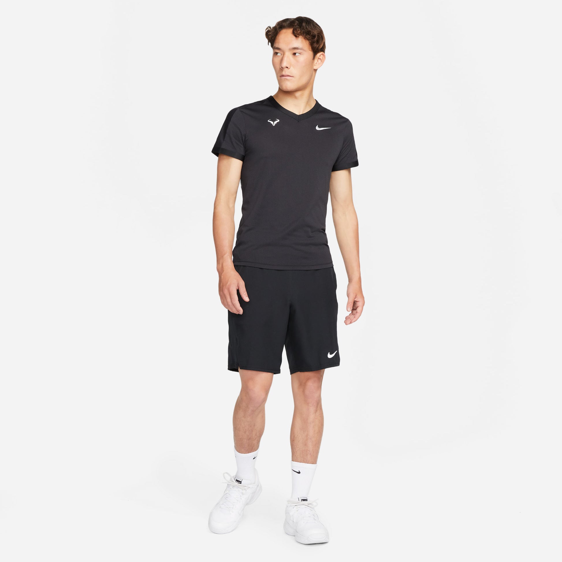 Nike Rafa Dri-FIT ADV Men's Tennis Shirt Black (3)