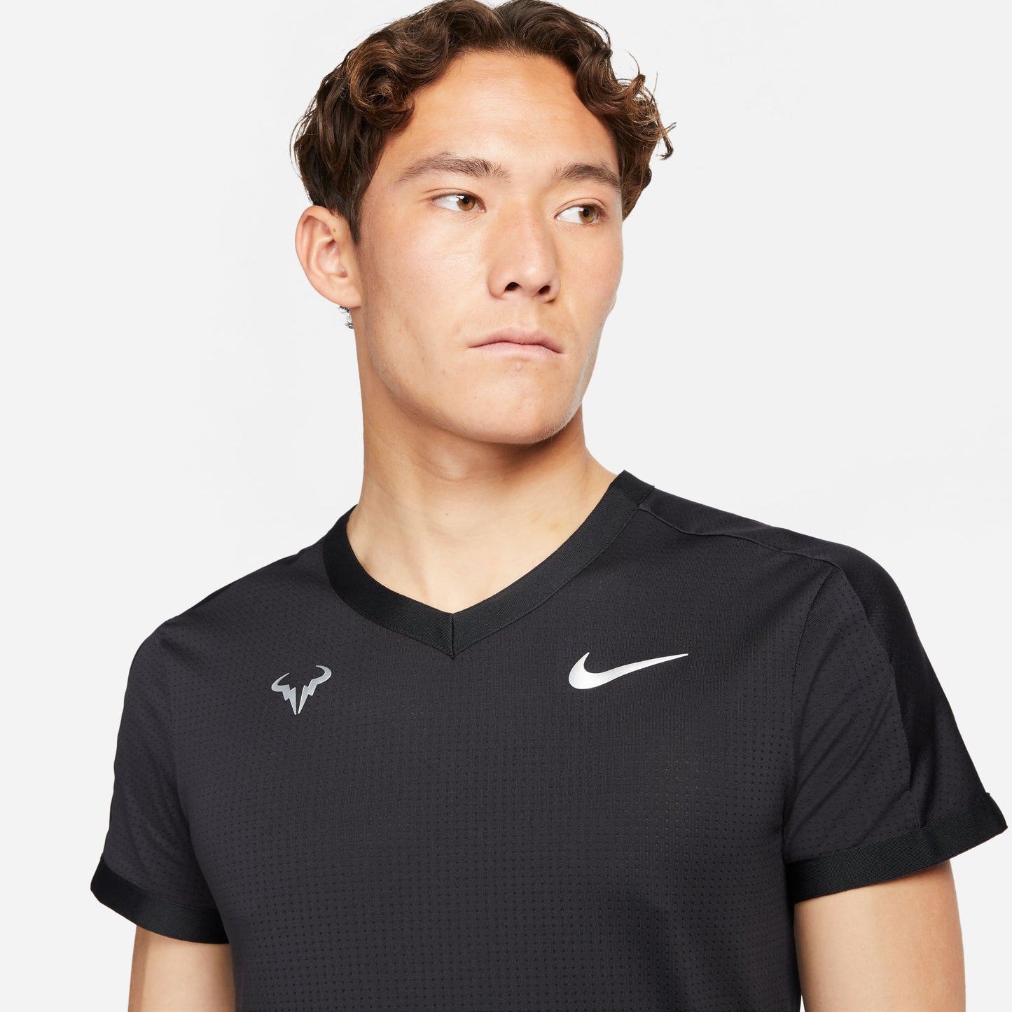 Nike Rafa Dri-FIT ADV Men's Tennis Shirt Black (4)